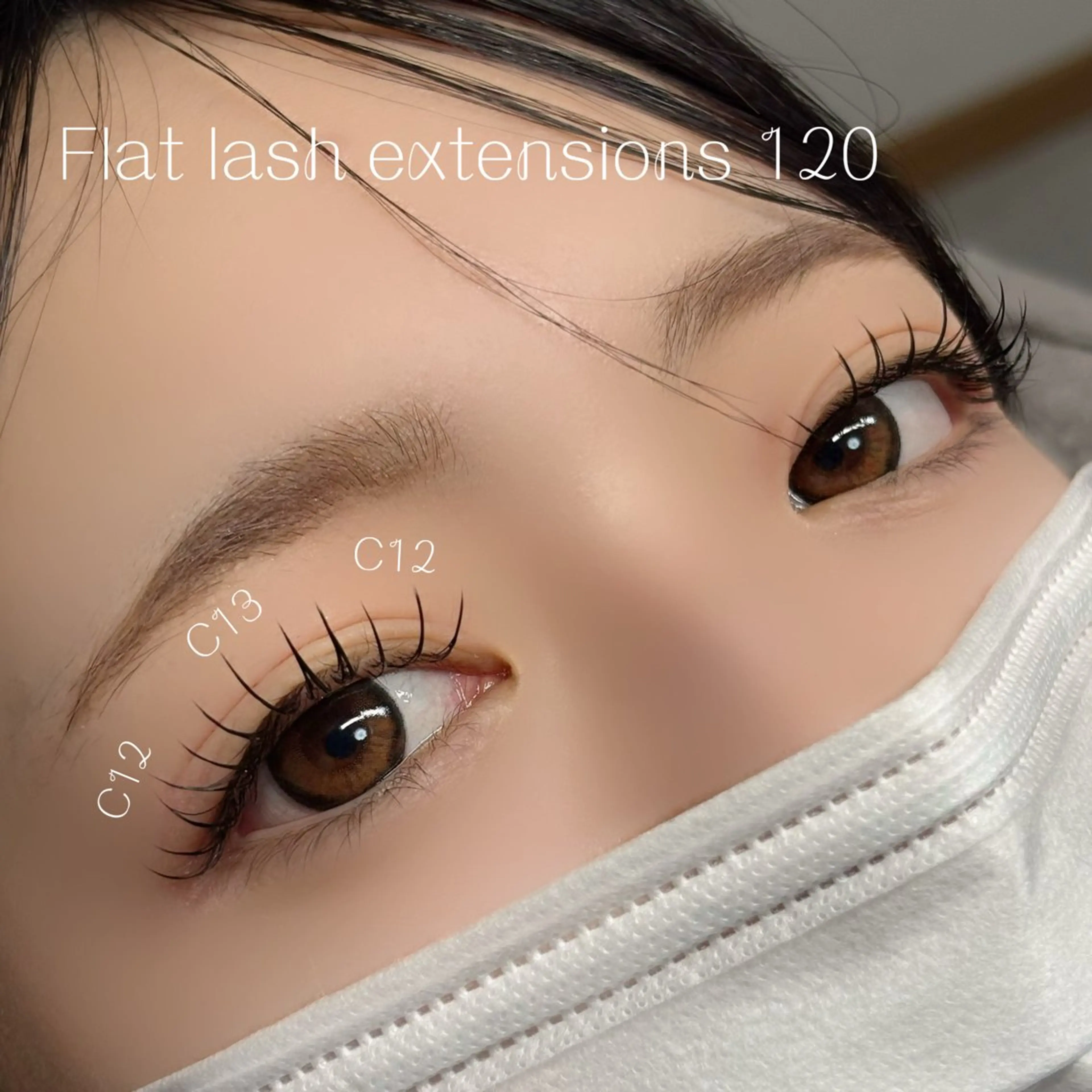 マツエク・マツパ Cカール ナチュラル マツエク mellow/ rioのマツエク・マツパデザイン