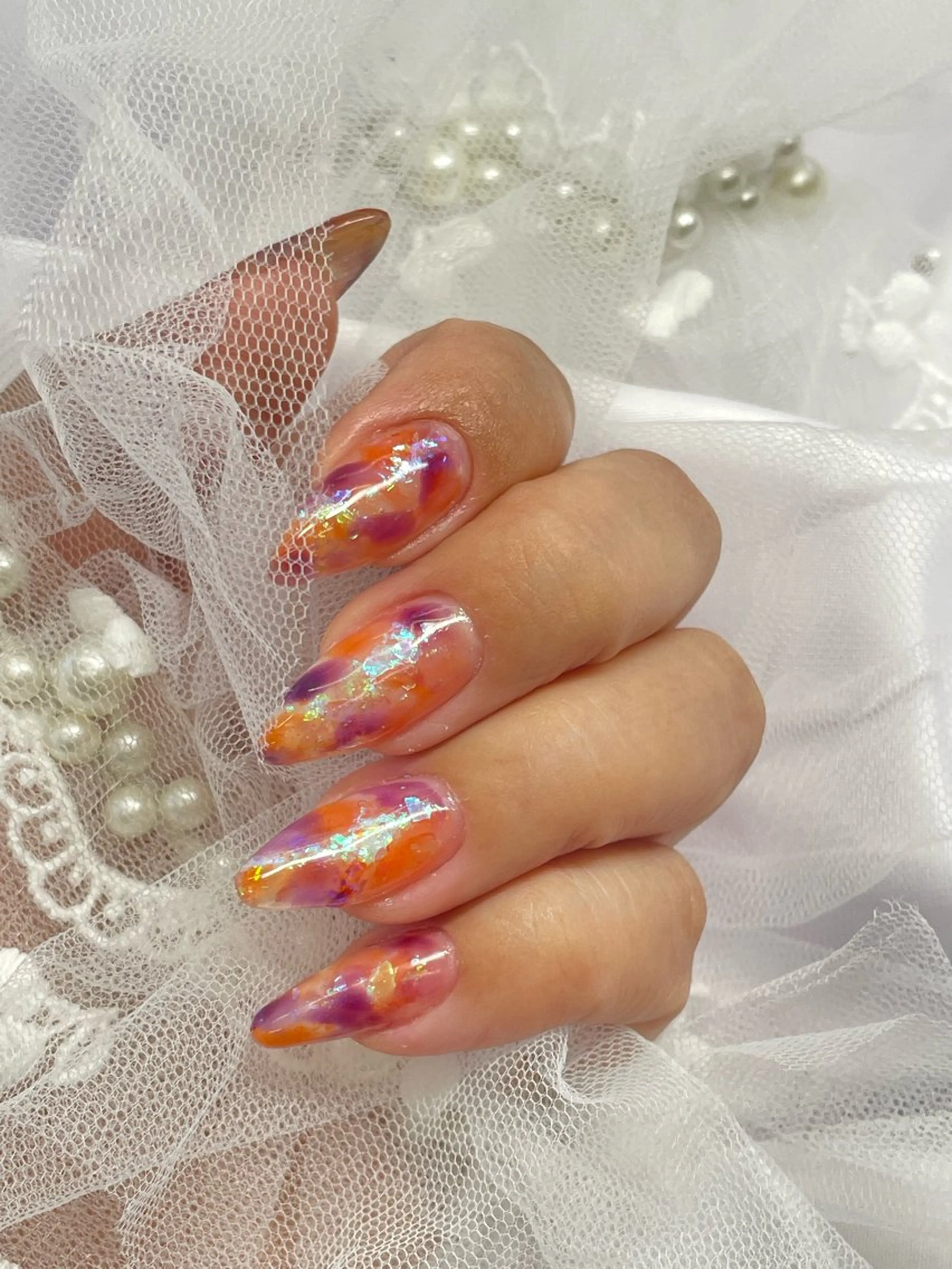 ネイル ハロウィン 春ネイル Mamo nail ﾏﾓﾈｲﾙｴｲﾐｰのネイルデザイン