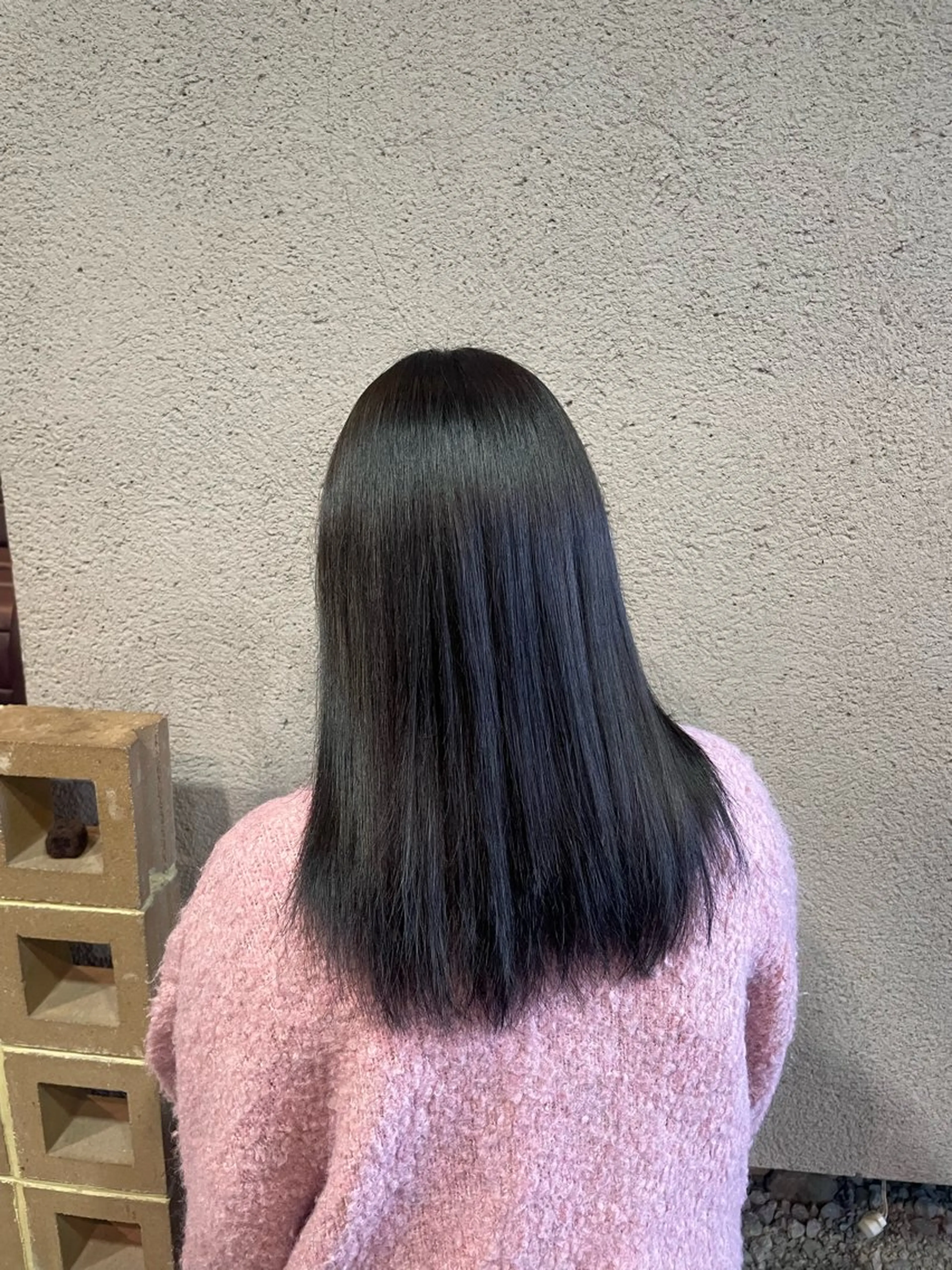 ミディアム カラー 黒髪 ヘアカラー SARAJU仁川 _aya🌼のヘアスタイル