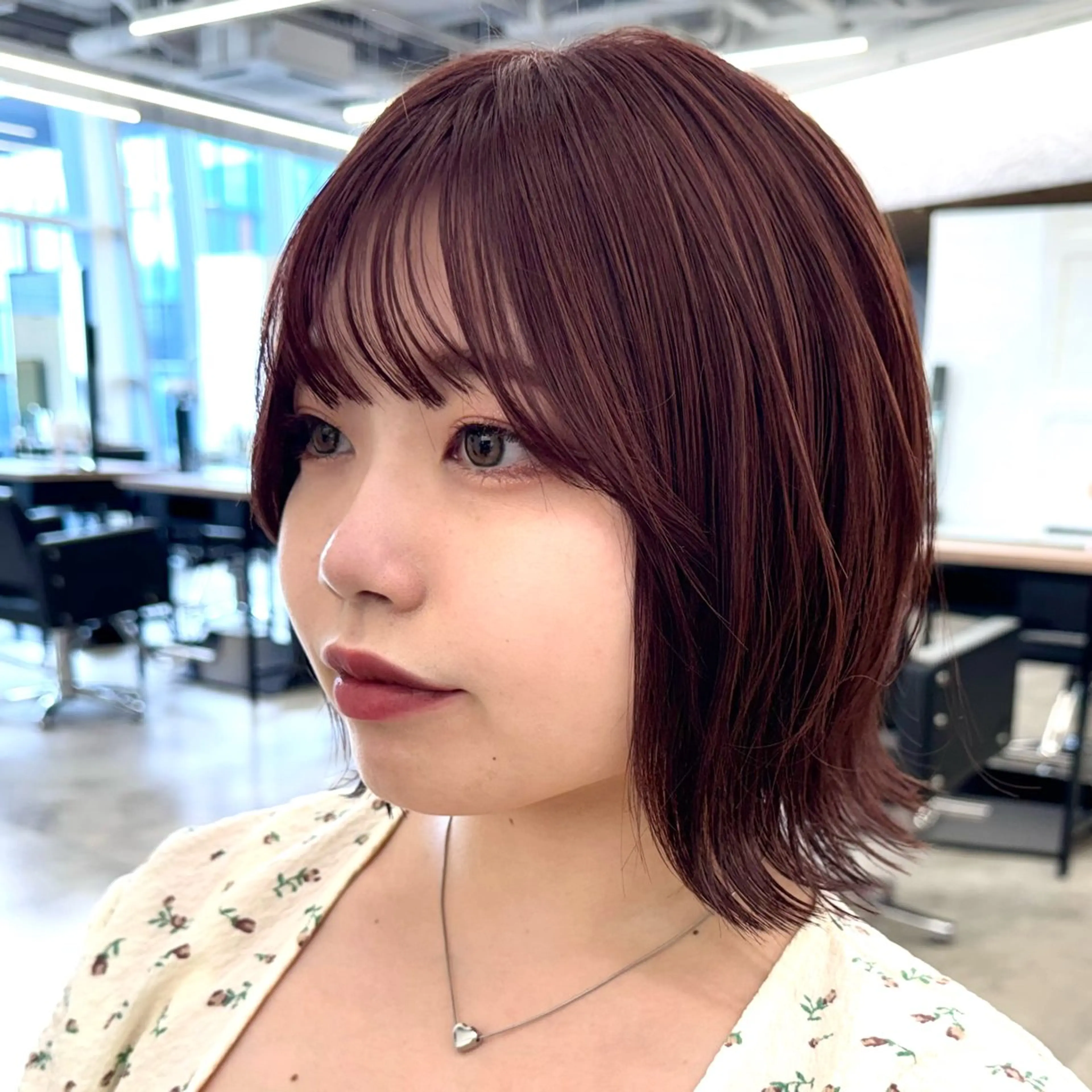 ショート カラー ヘアアレンジ 暖色/ショート/ボブ /hana🌸のヘアスタイル