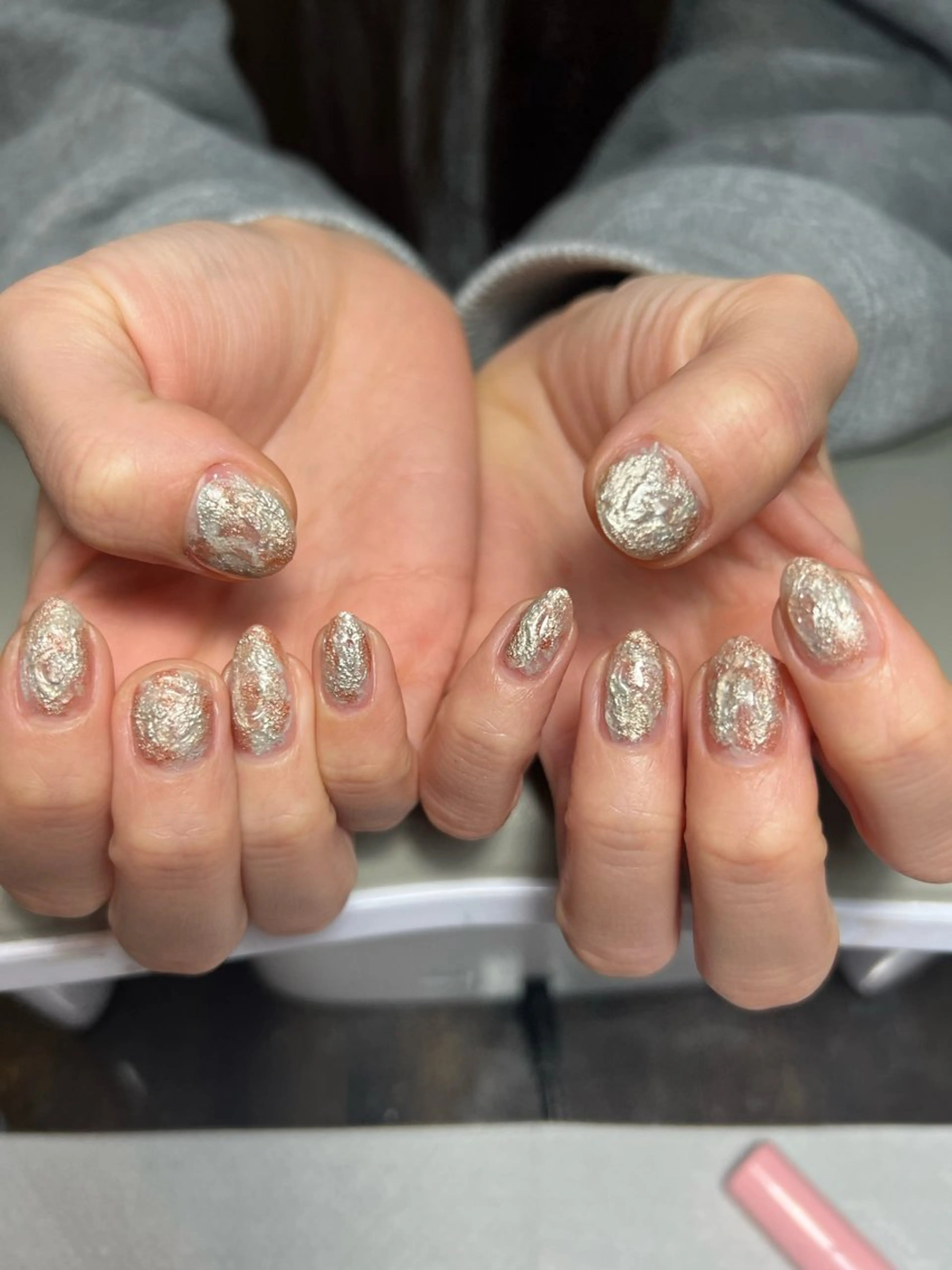 ネイル クリアネイル ニュアンスネイル 杉山 葉月のネイルデザイン