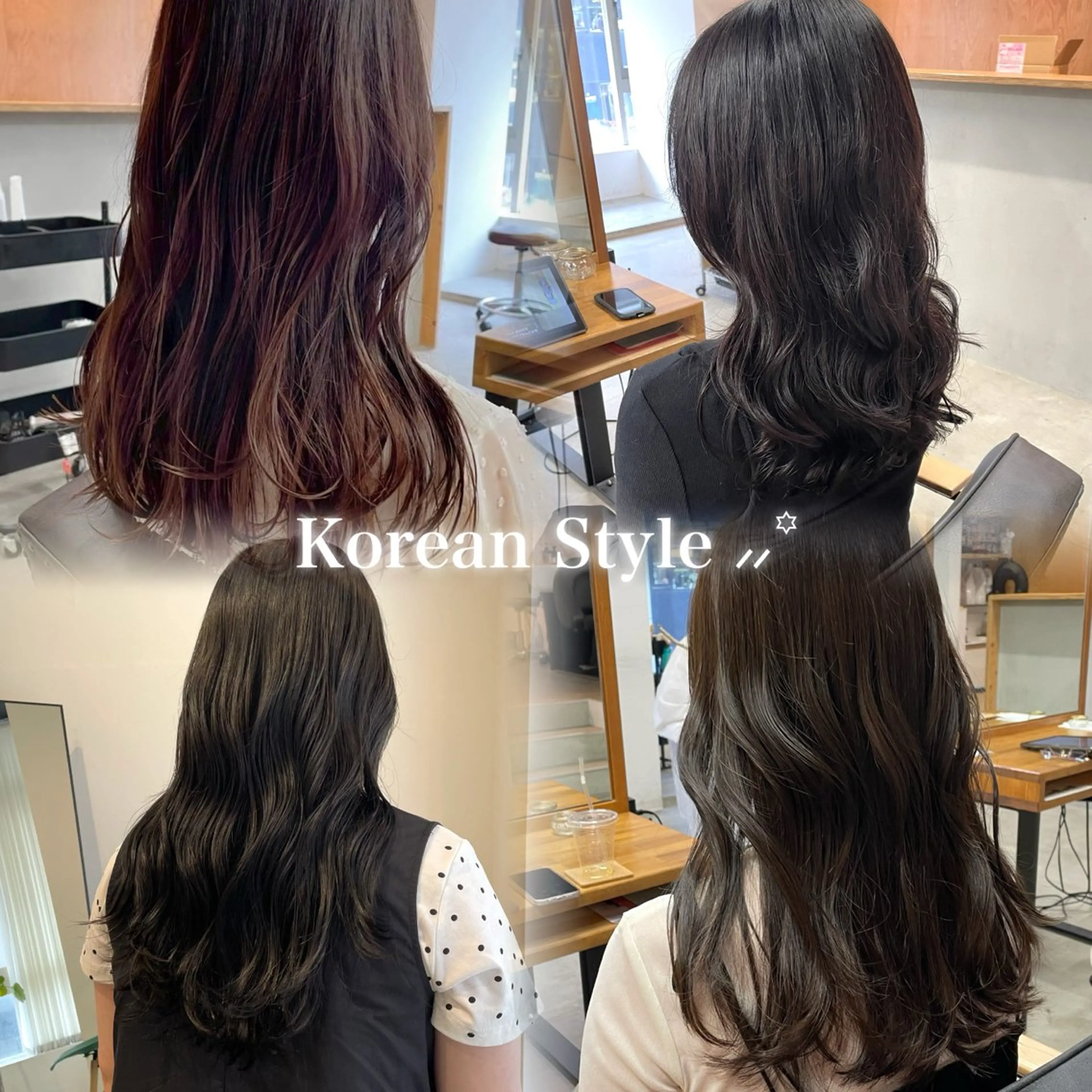 ロング 韓国風ヘア 韓国ヘア/顔周り/ note アヤナのヘアスタイル