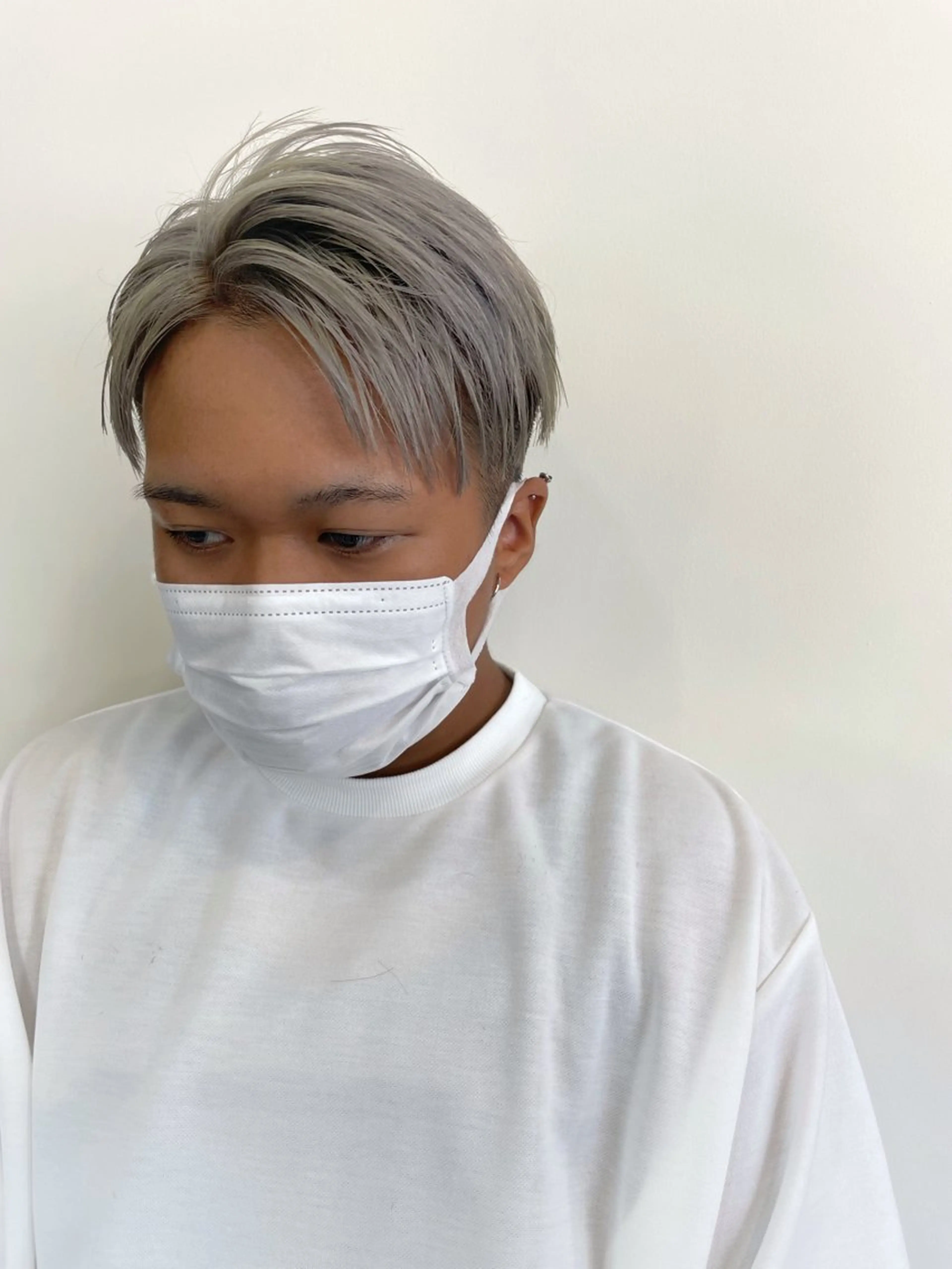 ショート カラー メンズ カット ヘアカラー トリートメント メンズ特化🟡個室 口コミ高評価🟡三澤のヘアスタイル