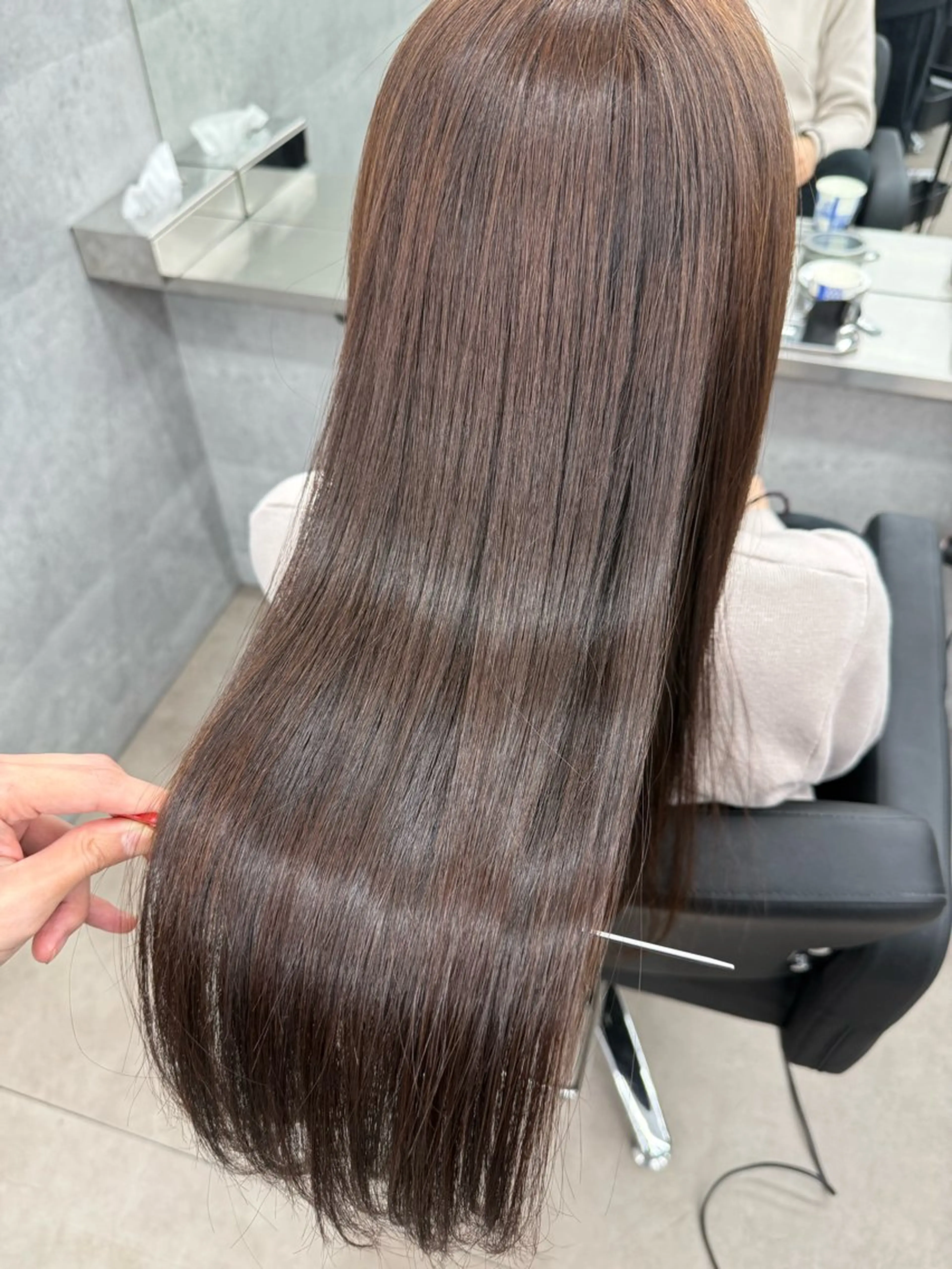 ロング カット トリートメント 髪質改善・縮毛矯正 Taijuのヘアスタイル