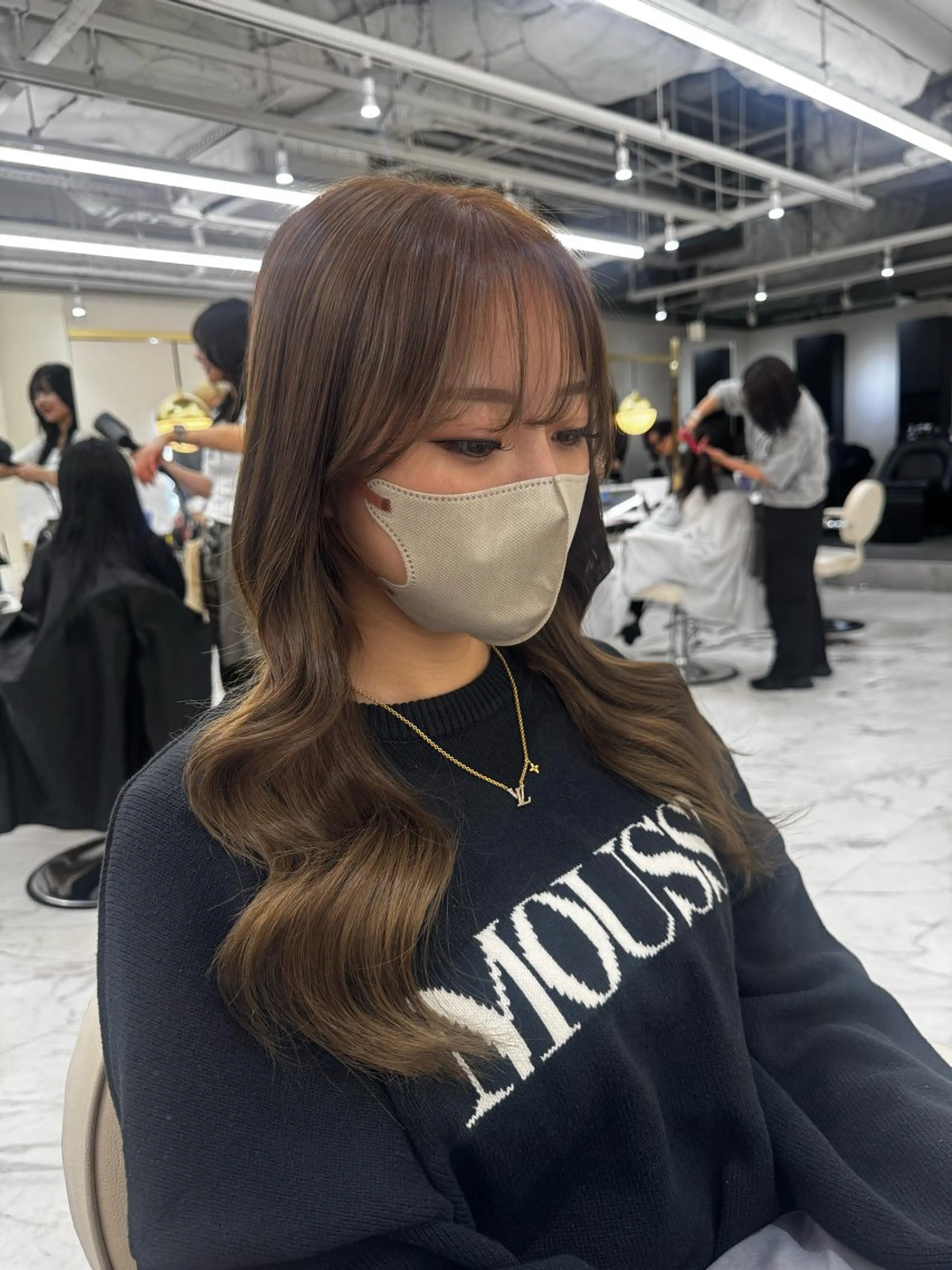 ロング カラー ベージュカラー ヘアカラー 髪質改善🫧 カラー特化/Hinaのヘアスタイル