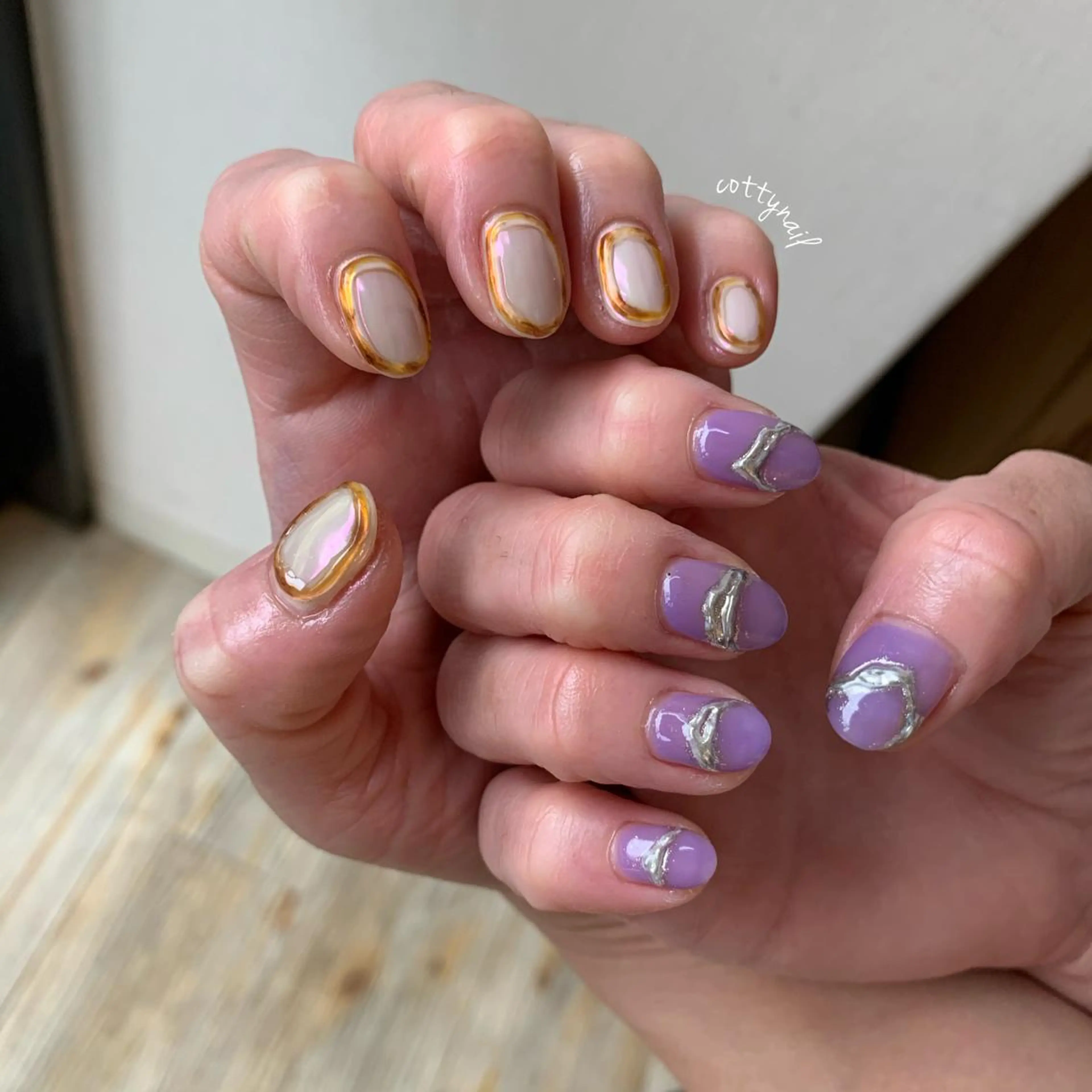 ネイル アートネイル ジェルネイル ニュアンスネイル cottynail -miki-のその他イメージ