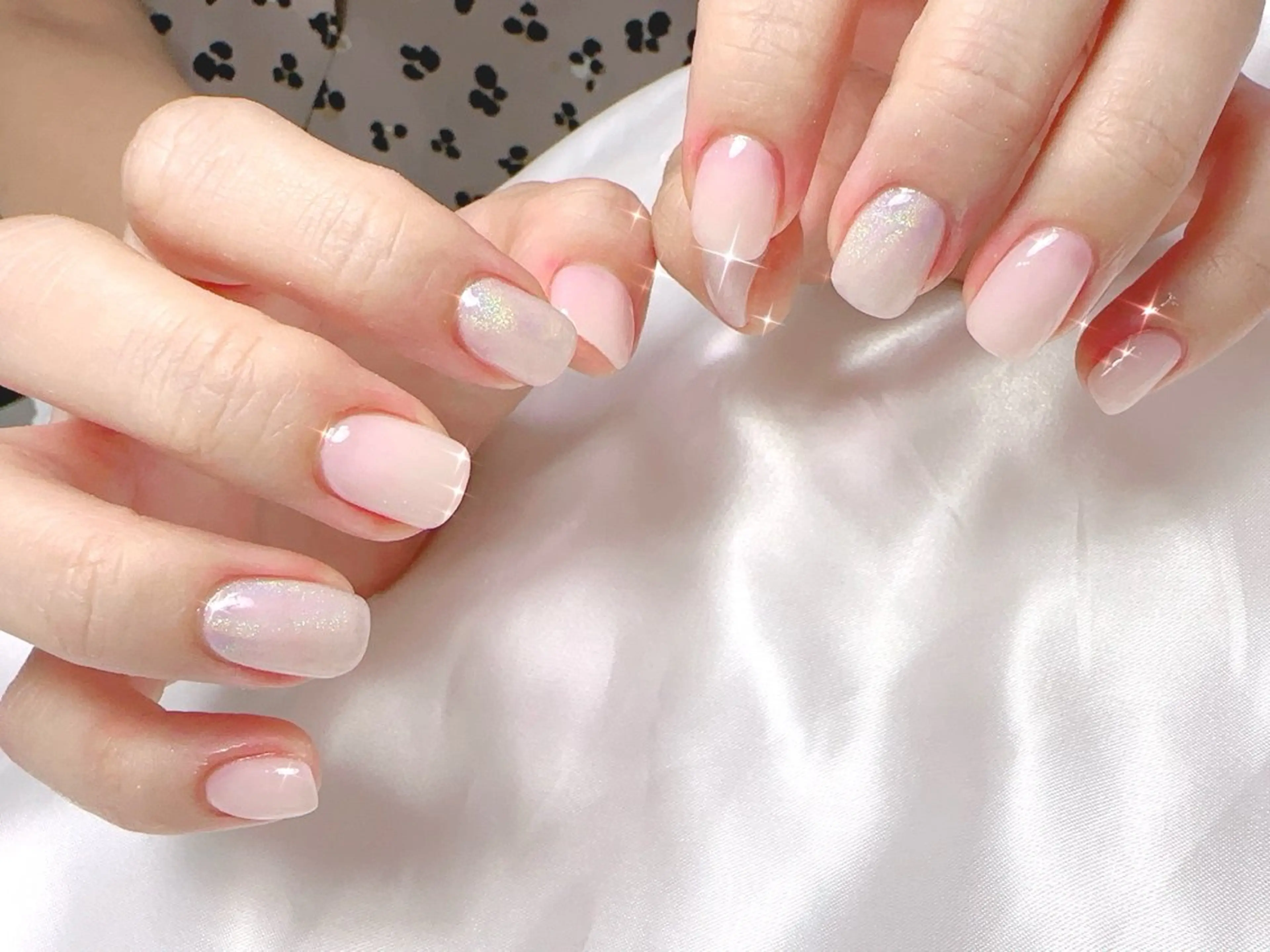 ネイル ハンドネイル Cherie PINKのネイルデザイン