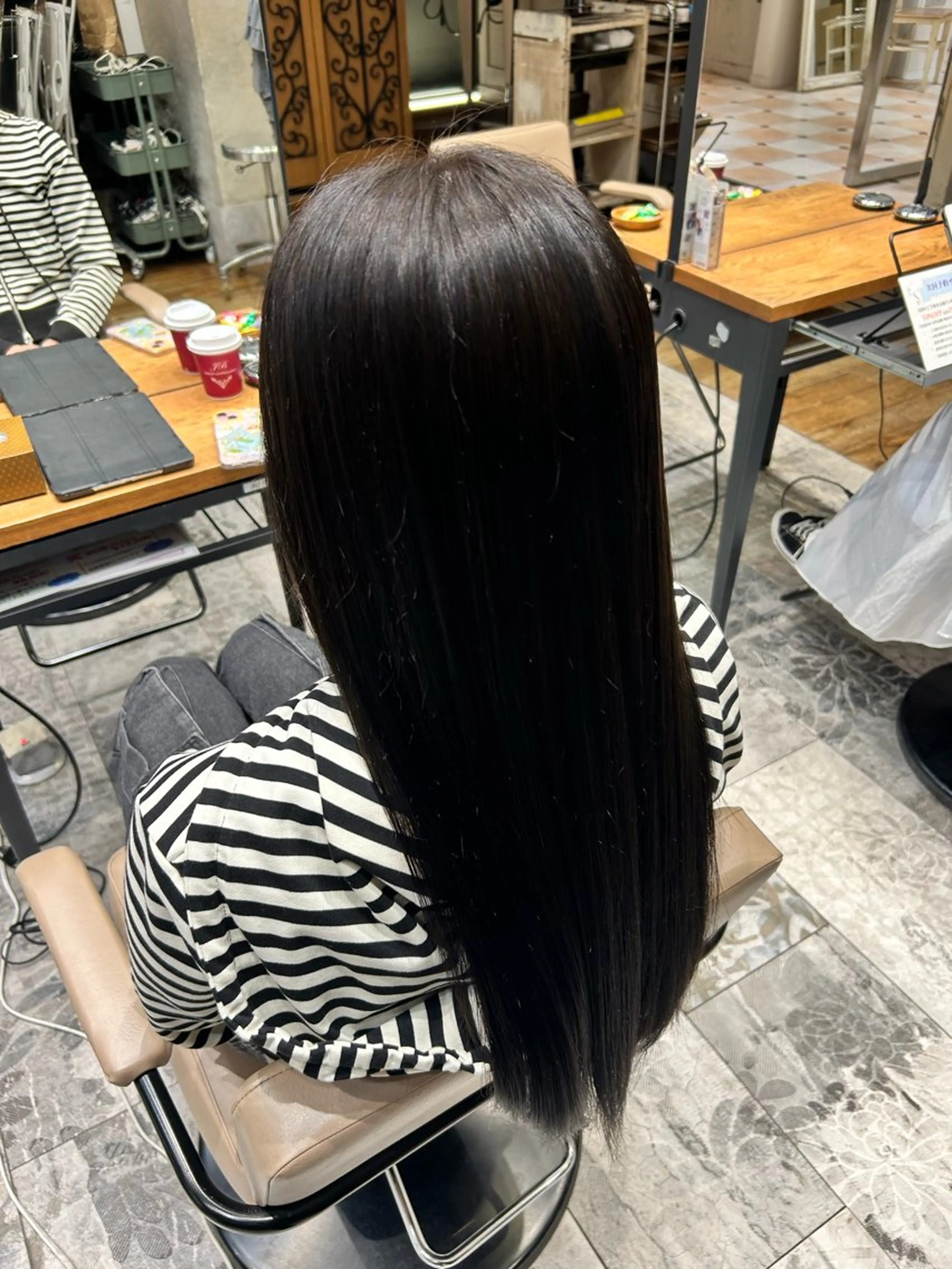 ロング カラー 髙橋 尚也のヘアスタイル
