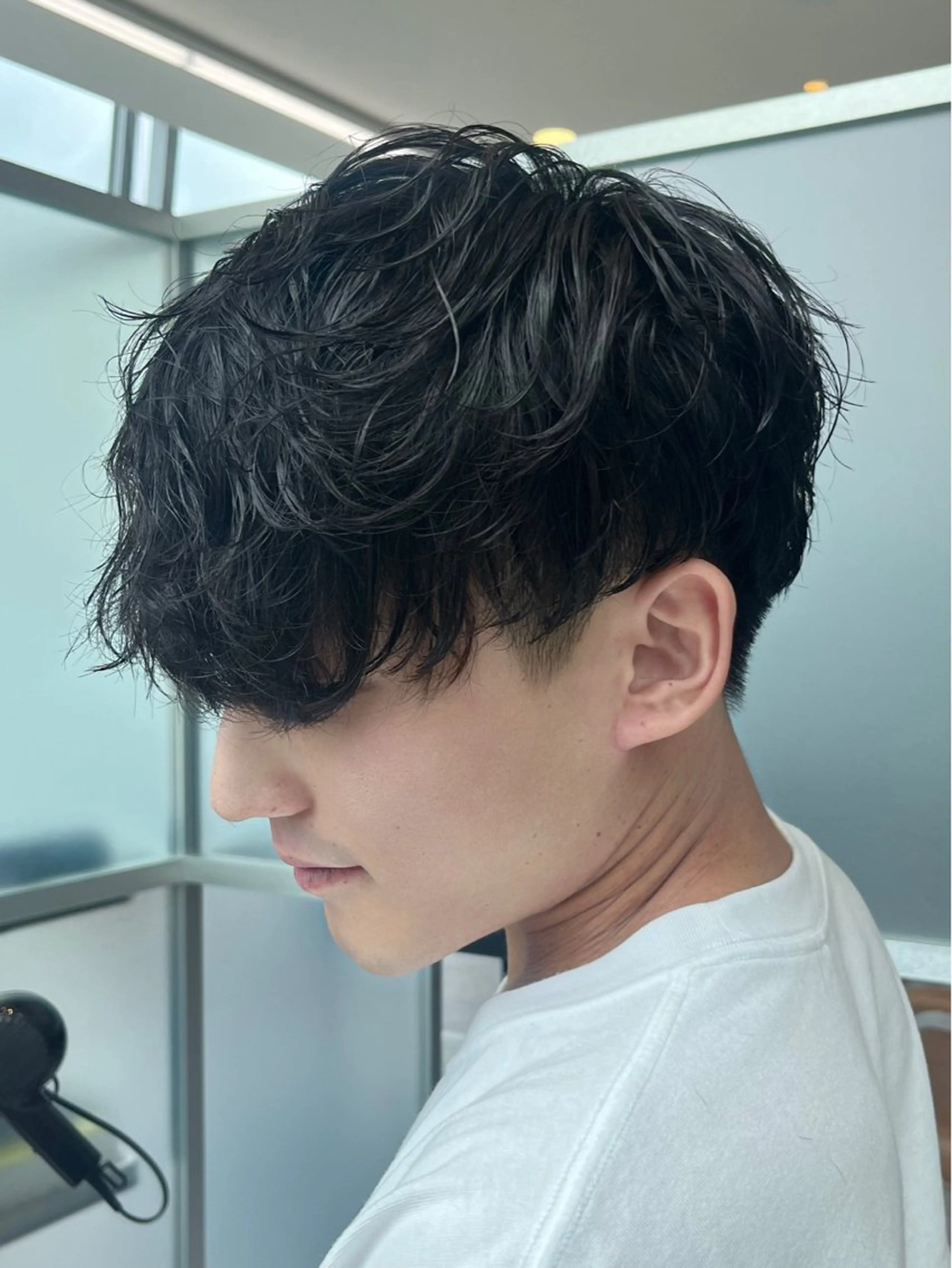 1日5名様限定🤍【新規限定】メンズカット＋パーマ（スタイリング込）全対応デザインパーマの写真