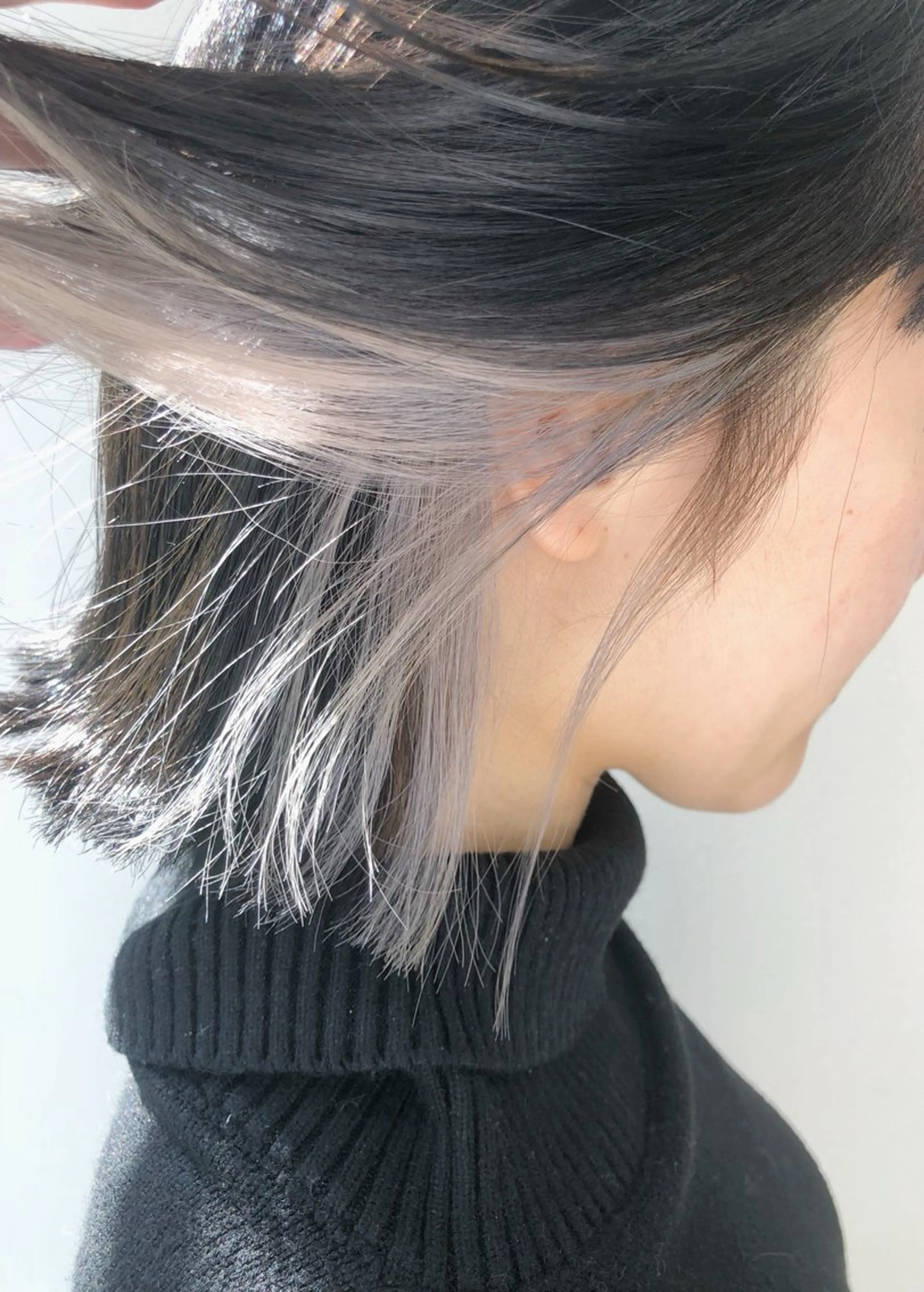 ショート カラー ブリーチ ラベンダーカラー カット ヘアカラー soa.ママ美容師 寺田典子のヘアスタイル