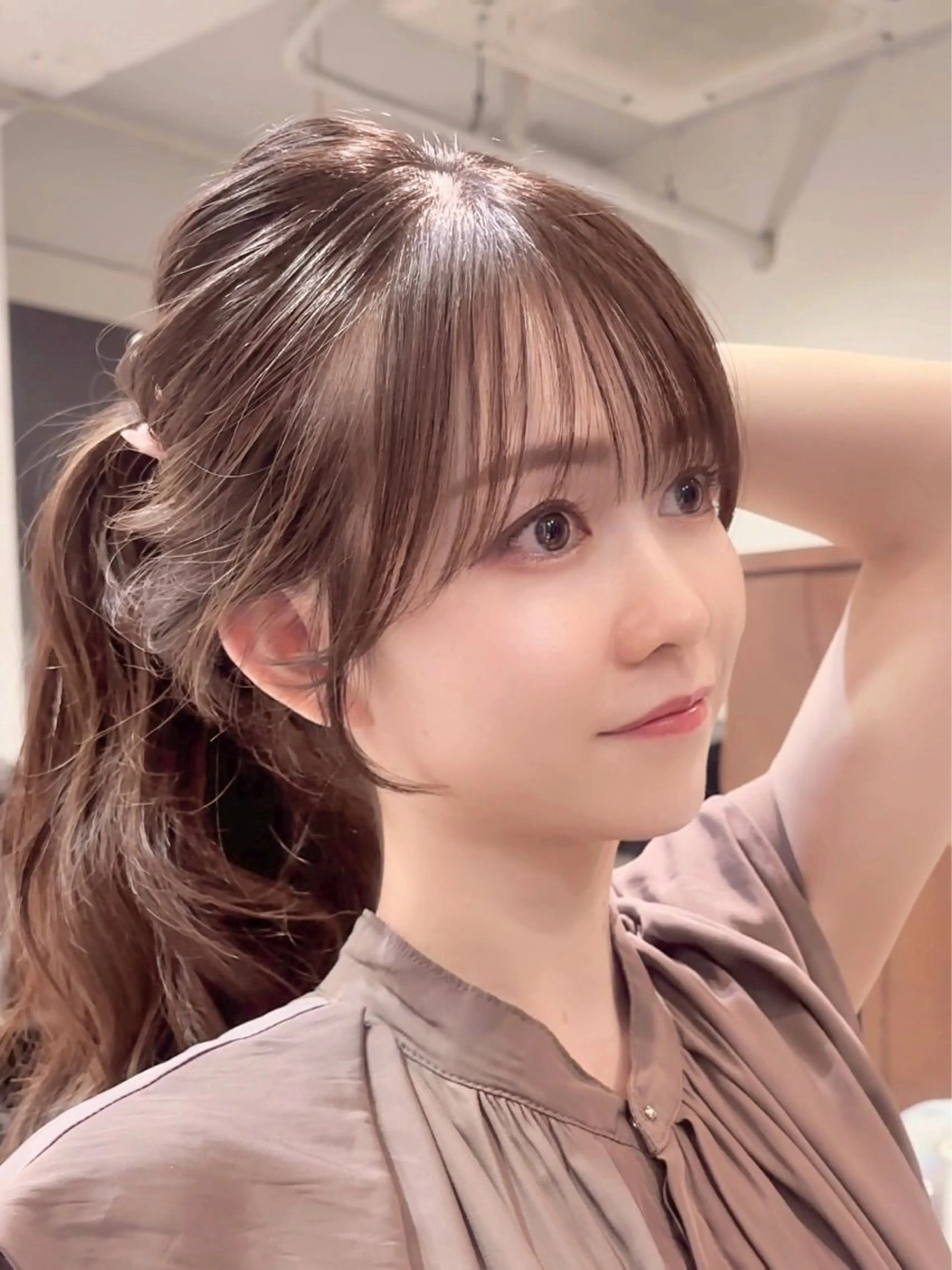 セミロング VIEW  NEO所属・大阪/ショート特化型 美容師/吉留亜門のヘアスタイル