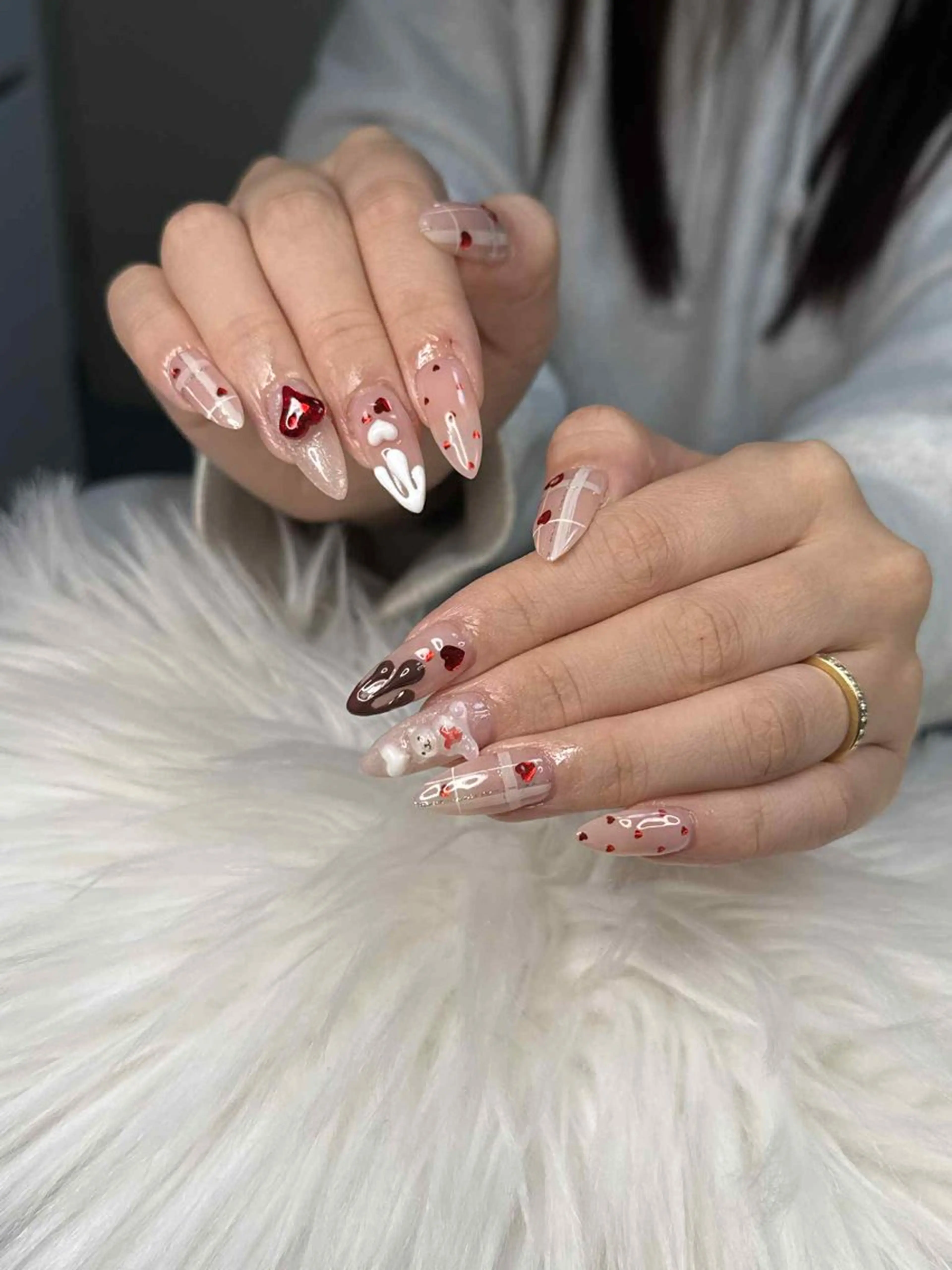 ネイル ハンドネイル ハンドケア RuBy Nail93のネイルデザイン