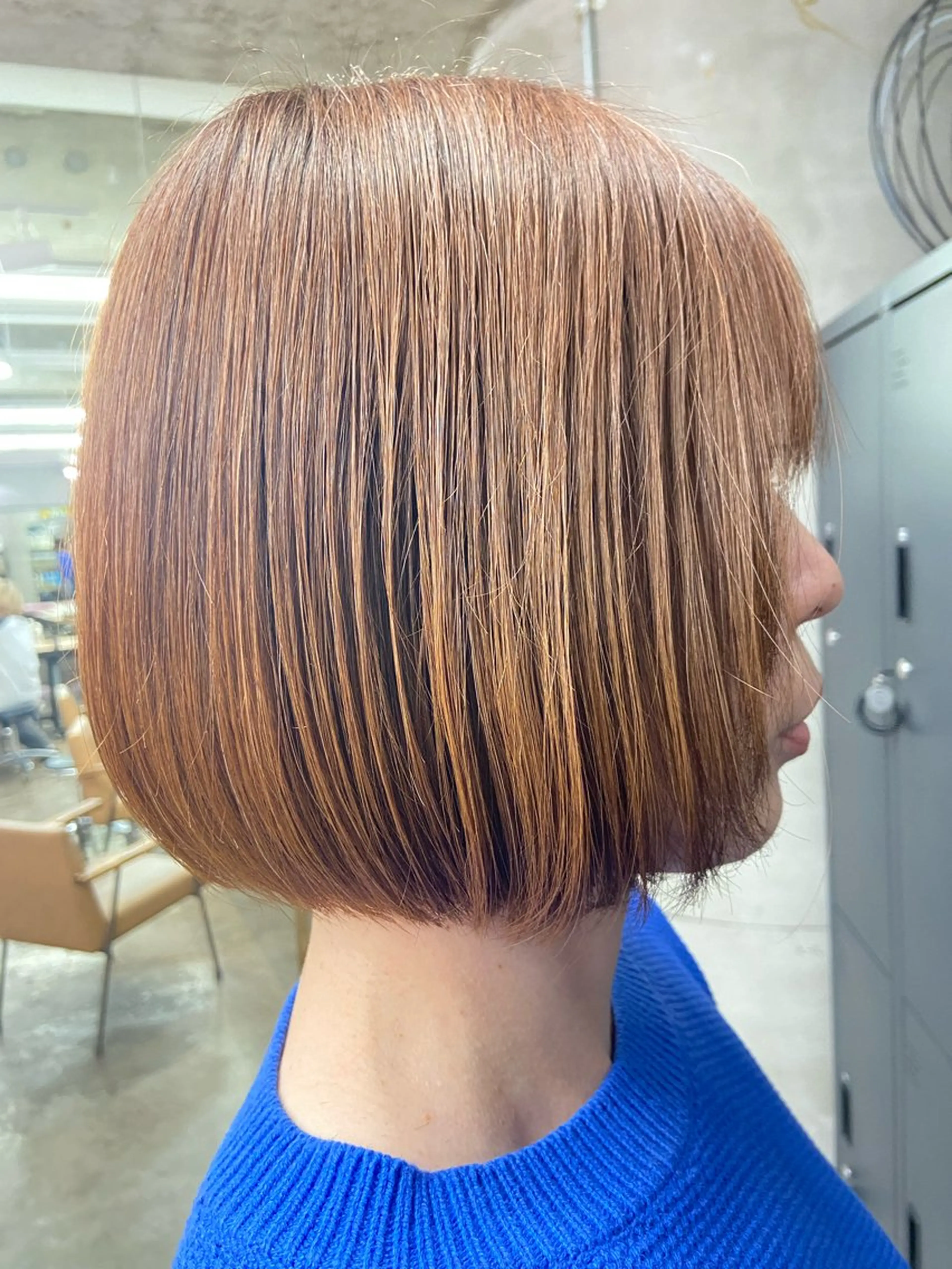 ミディアム 豊島 陽子のヘアスタイル