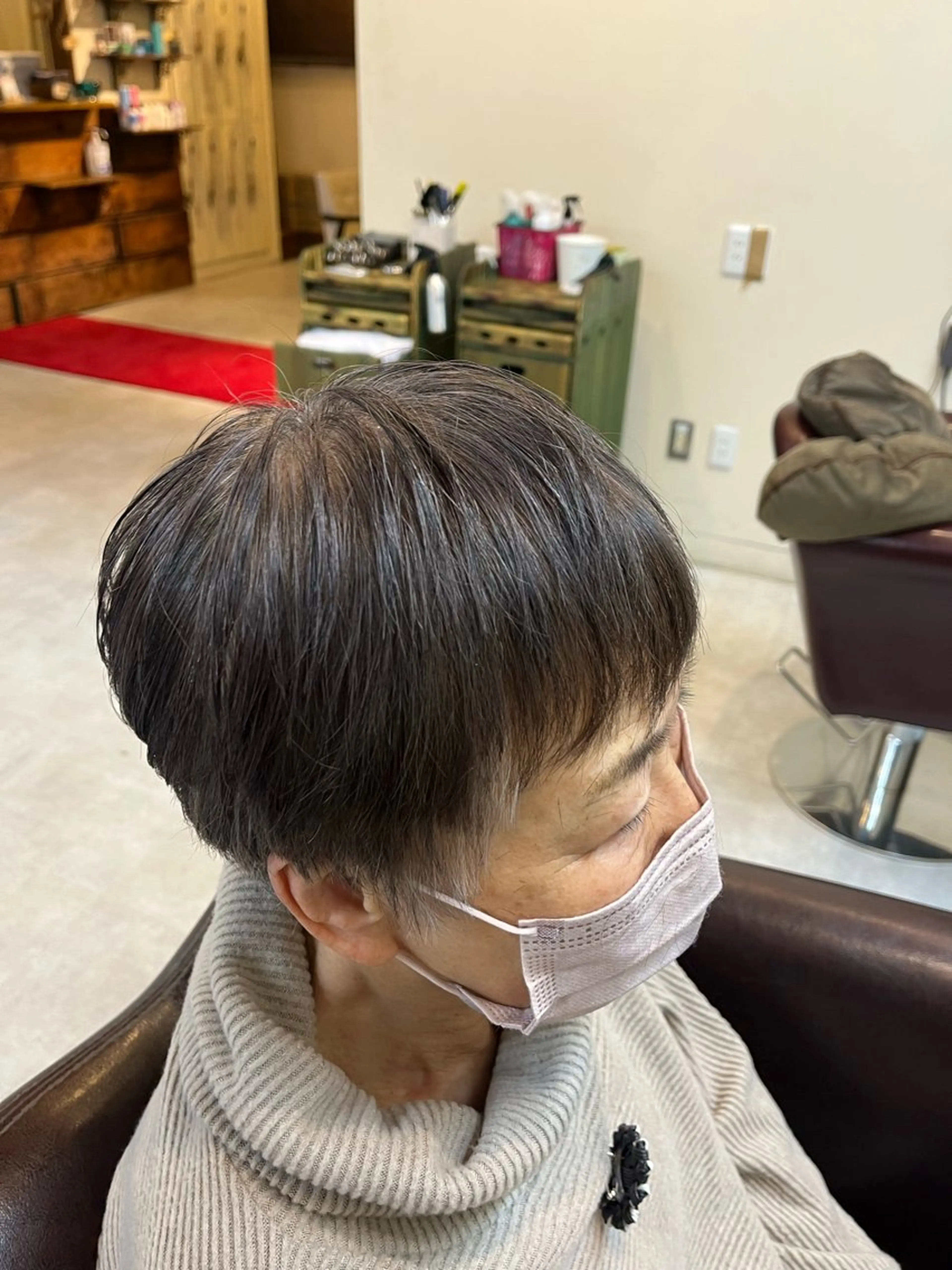 ショート ショートヘア 岡部 夏生のヘアスタイル