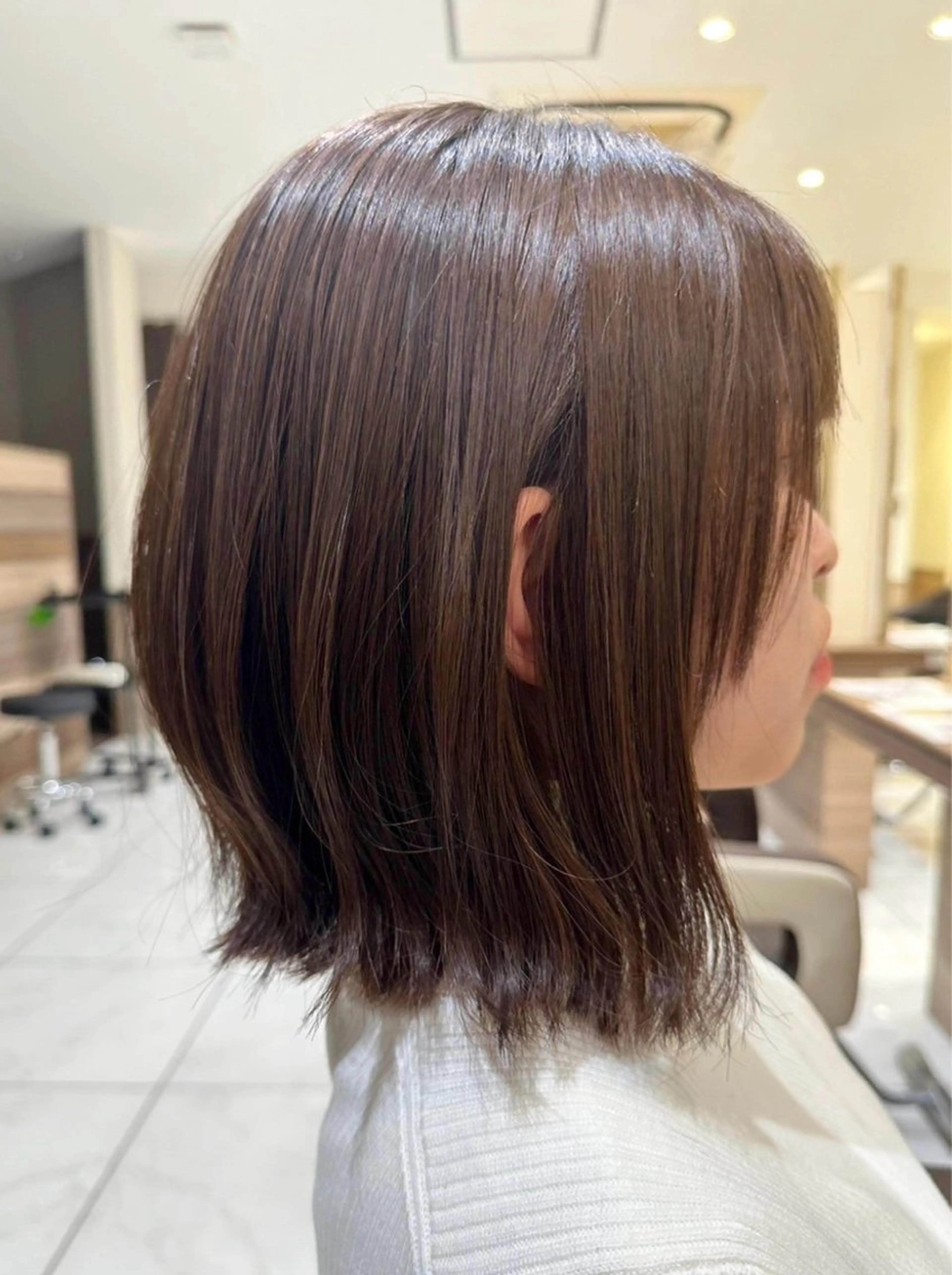 ミディアム カラー ⭐️モデル募集中⭐️ ⸝⋆🪐遠藤 青葉のヘアスタイル