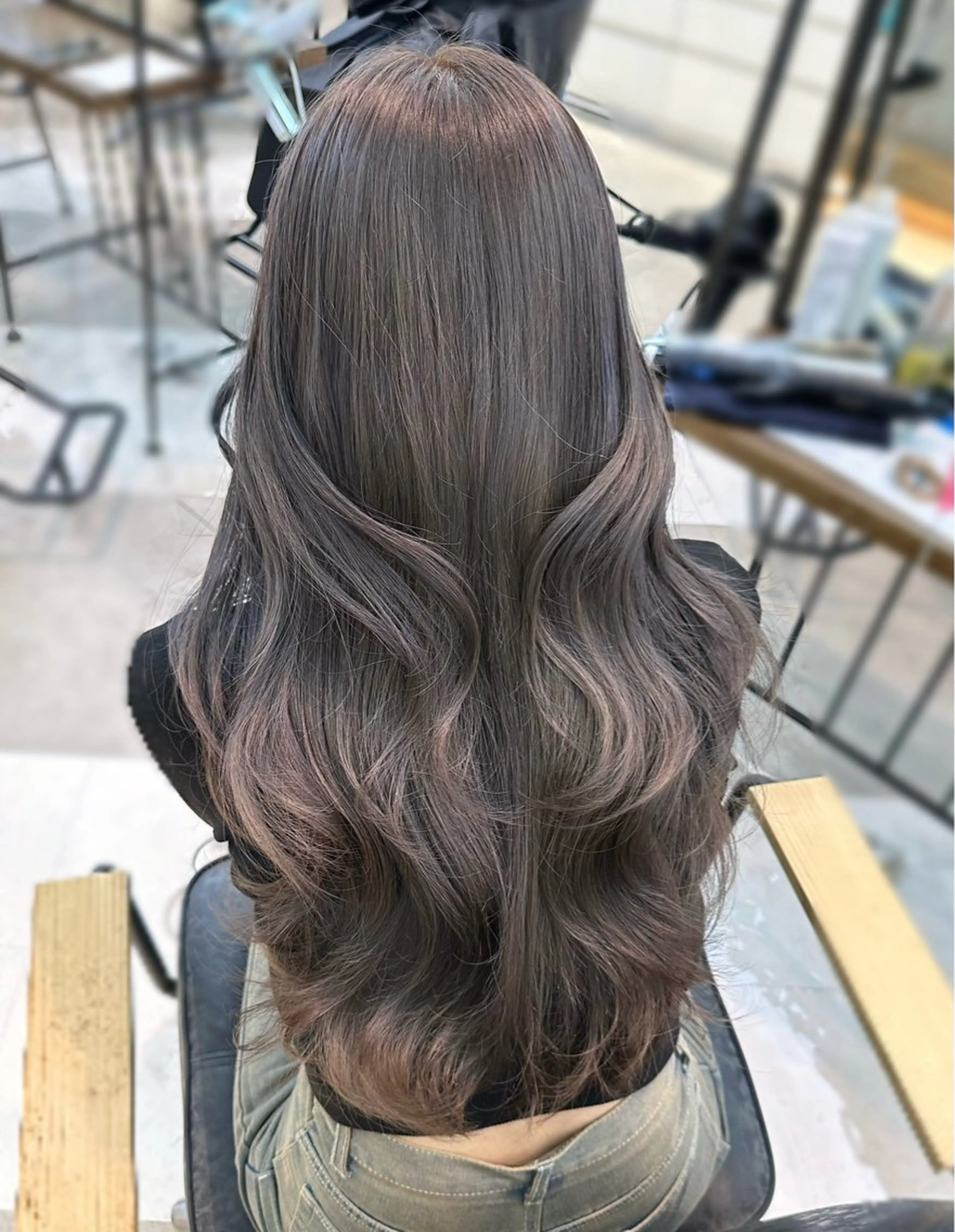 ロング カラー ヘアカラー 韓国ヘアメンズ・レデ ィース特化ミクのヘアスタイル