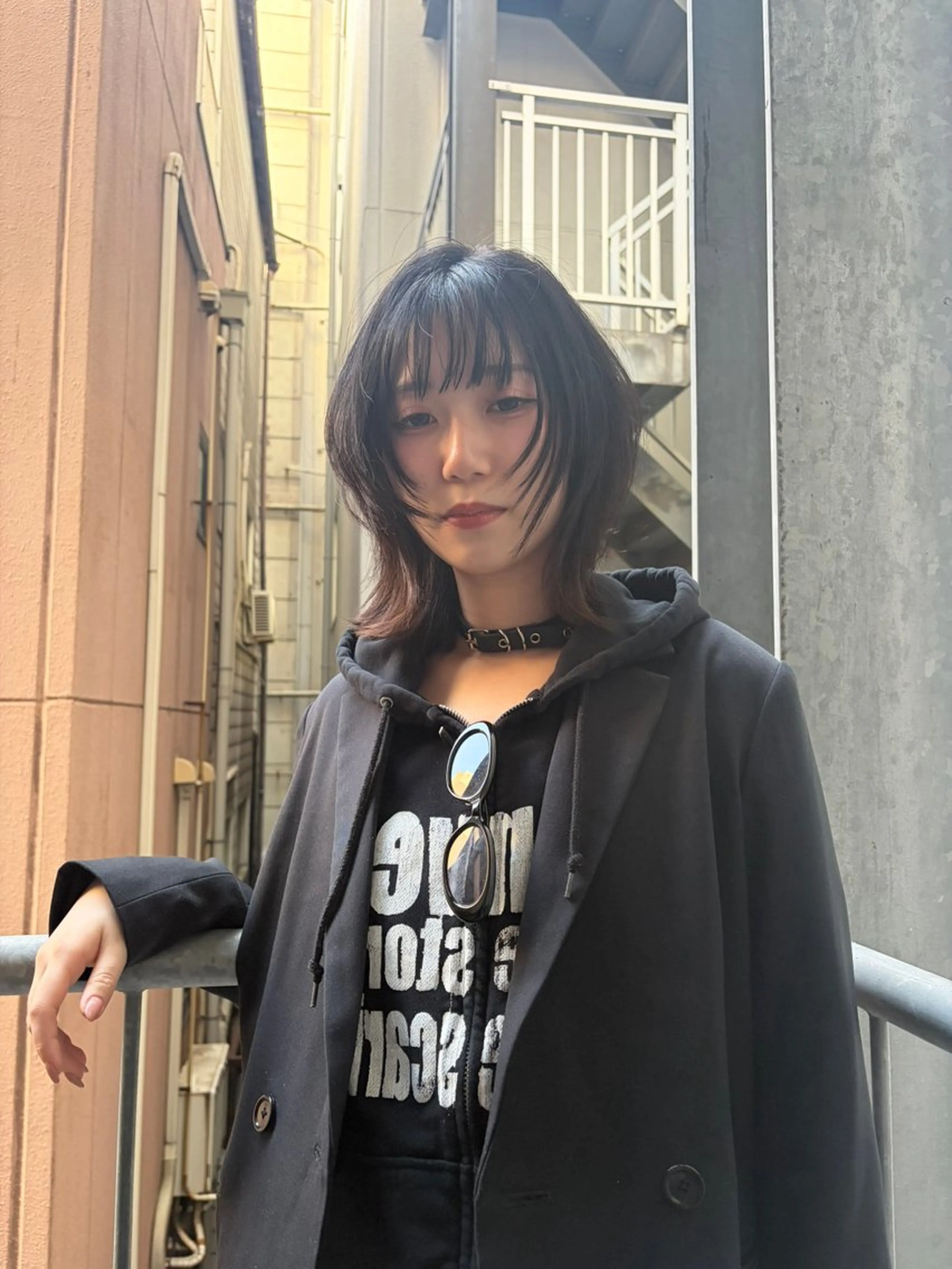 ミディアム カラー 縮毛矯正モデル募集★ みうのヘアスタイル