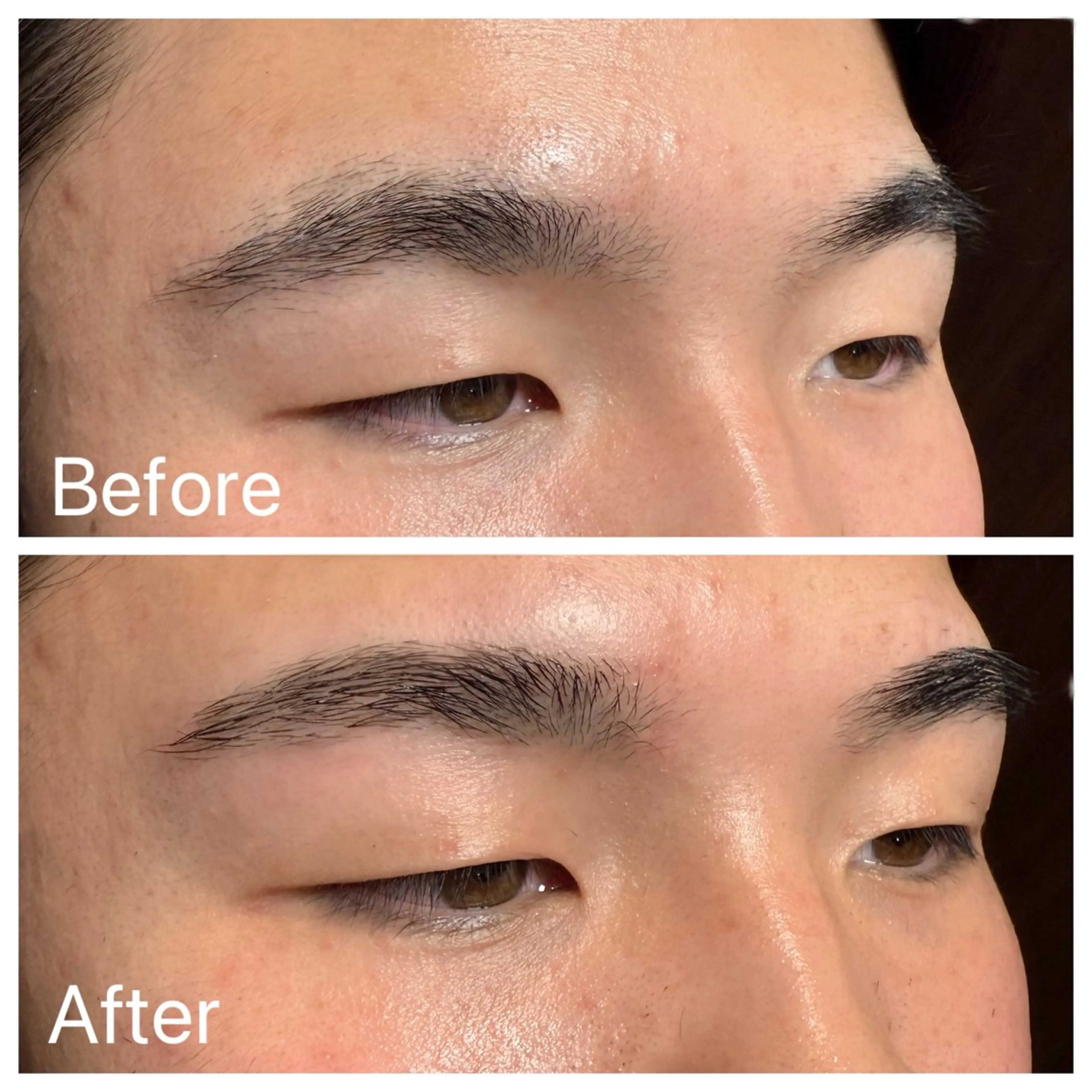 メンズ アイブロウ メンズアイブロウ ワックス脱毛 眉カット その他(アイブロウ) Ri-su(リース)所属・Shinbo Hazukiの眉毛・アイブロウイメージ