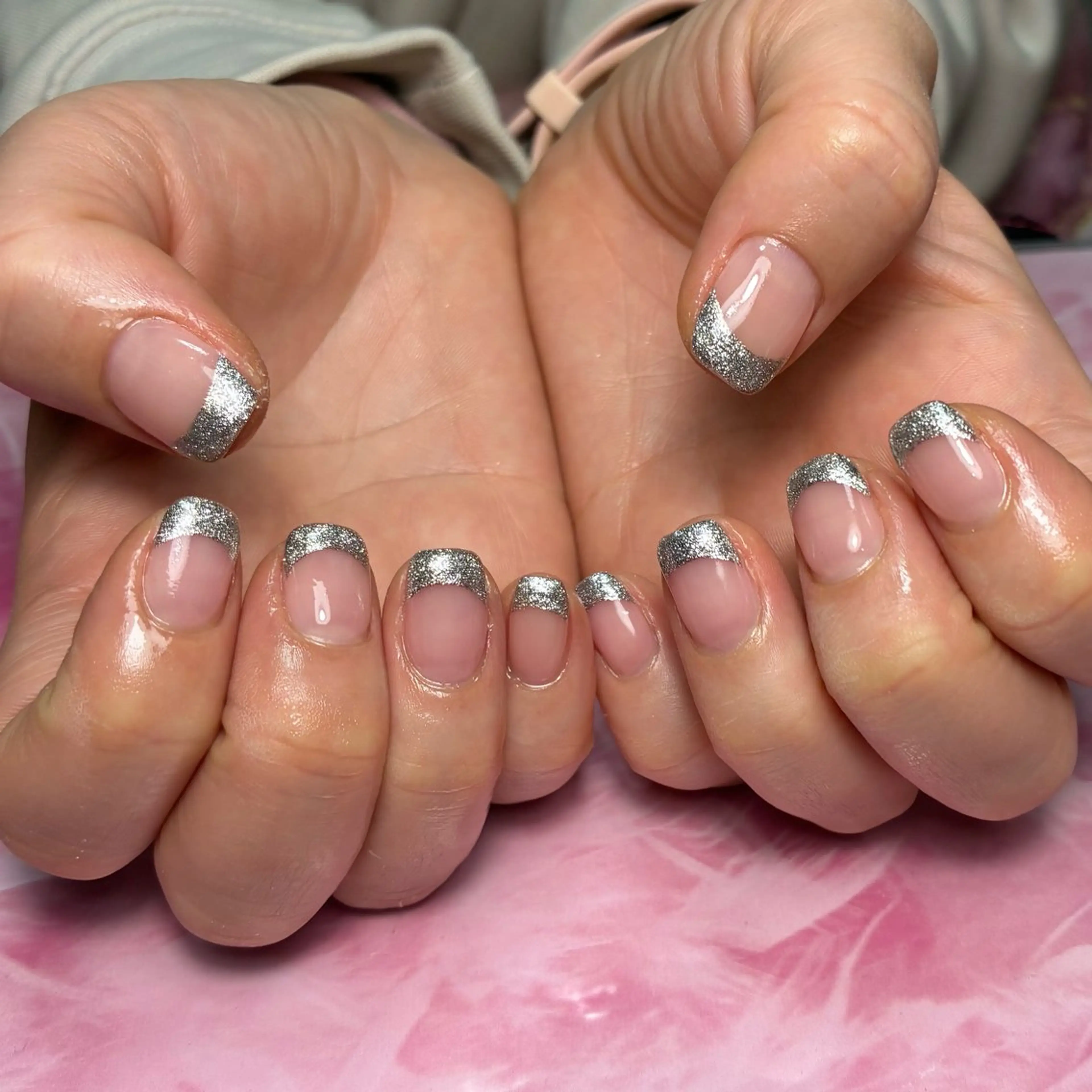 ショート ハンドネイル hs nail salonのネイルデザイン