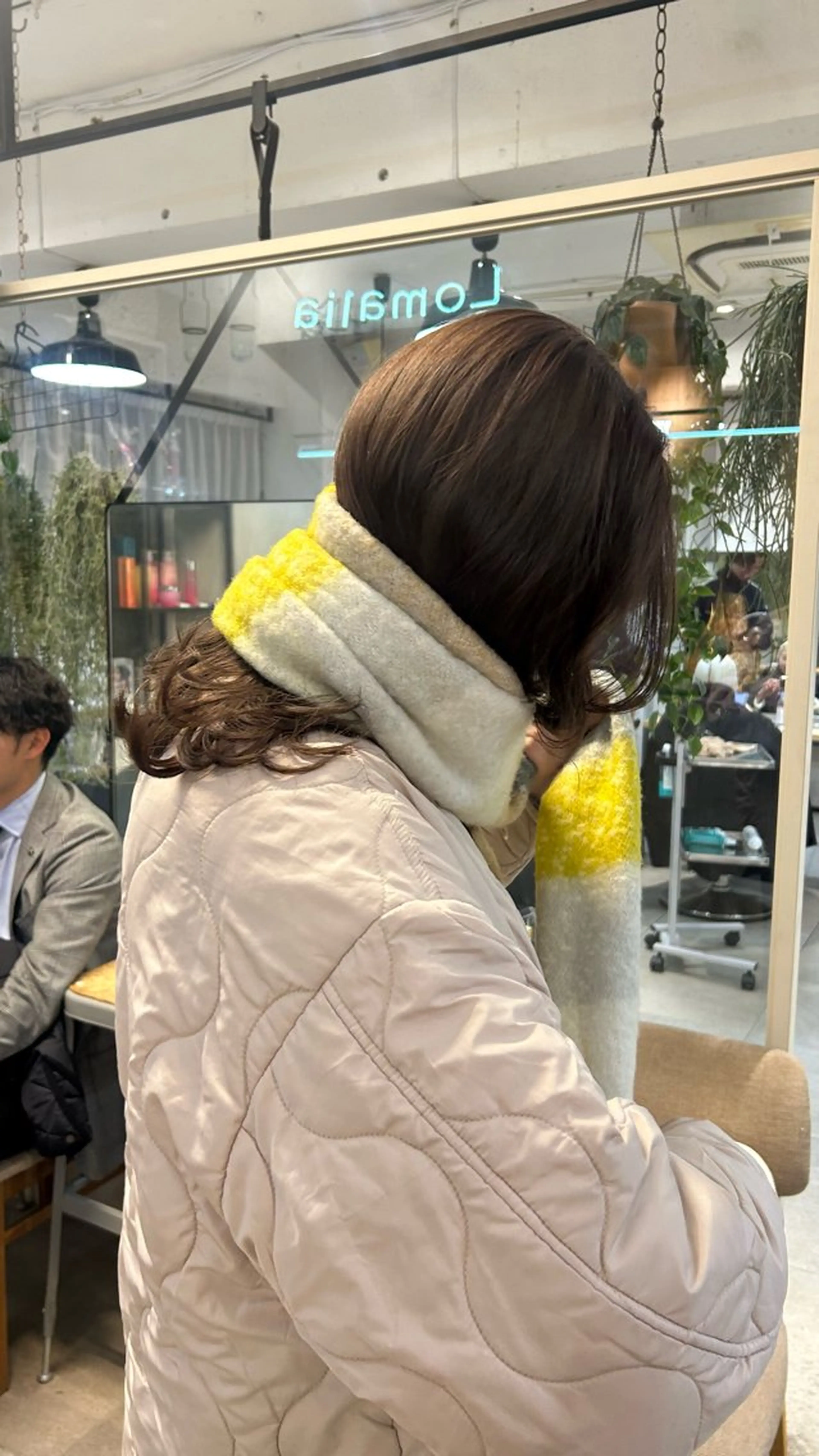 ミディアム カラー カット ヘアカラー じゅわっと暖色カラー 🍊Moemiのヘアスタイル