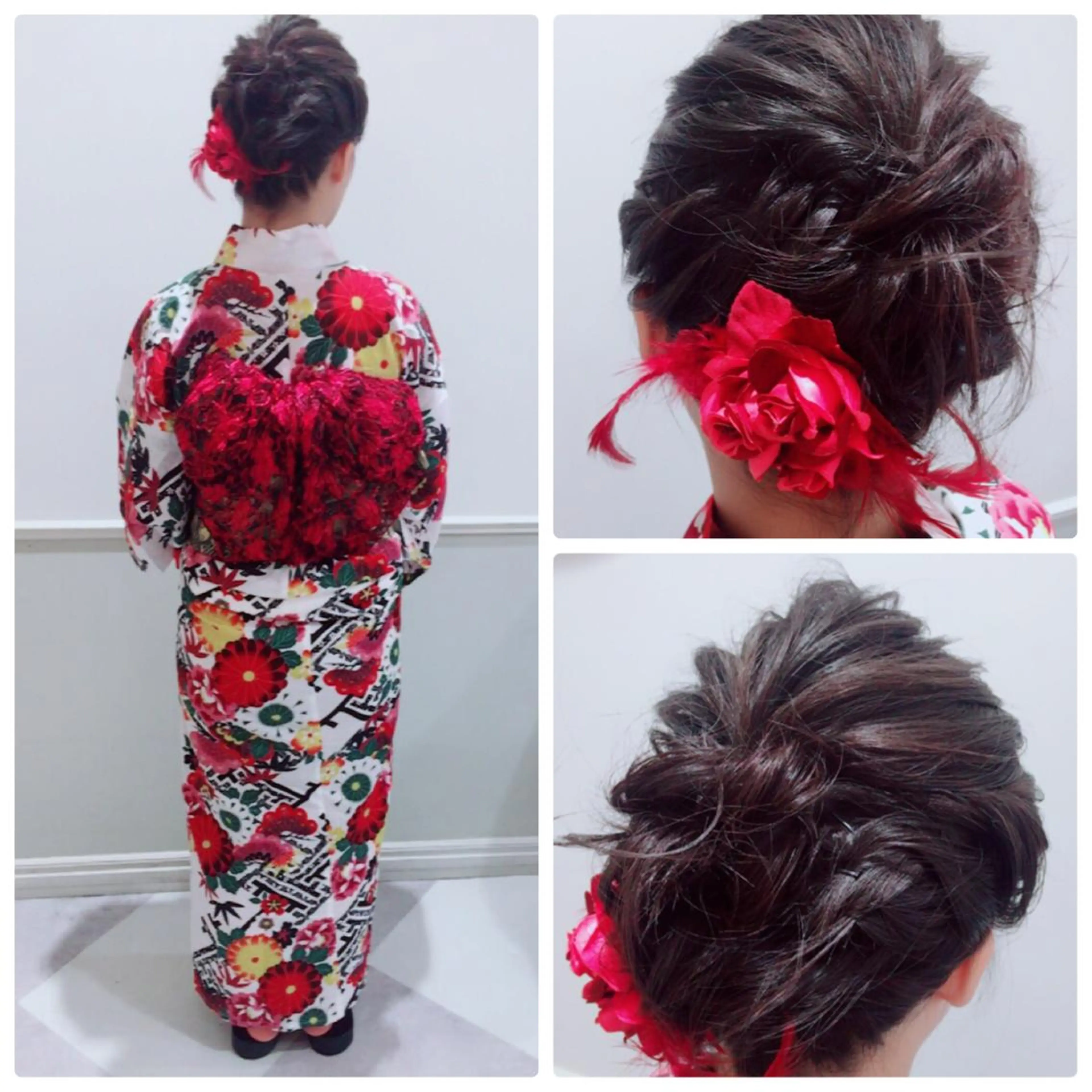 ヘアアレンジ 浴衣 坂元 智信のヘアスタイル