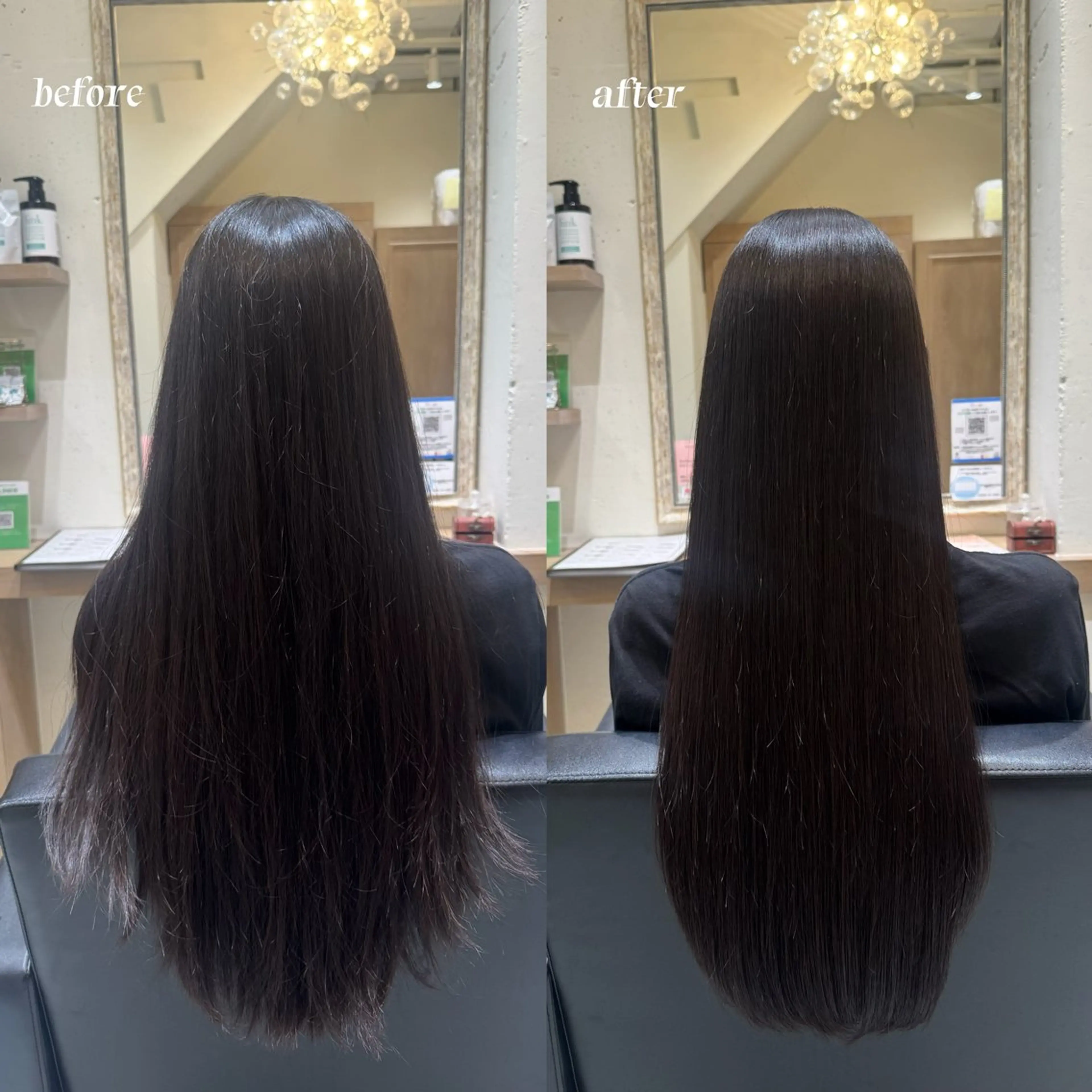 ロング トリートメント 𝐦𝐚𝐨🐈‍⬛ 🎀髪質改善/艶髪のヘアスタイル