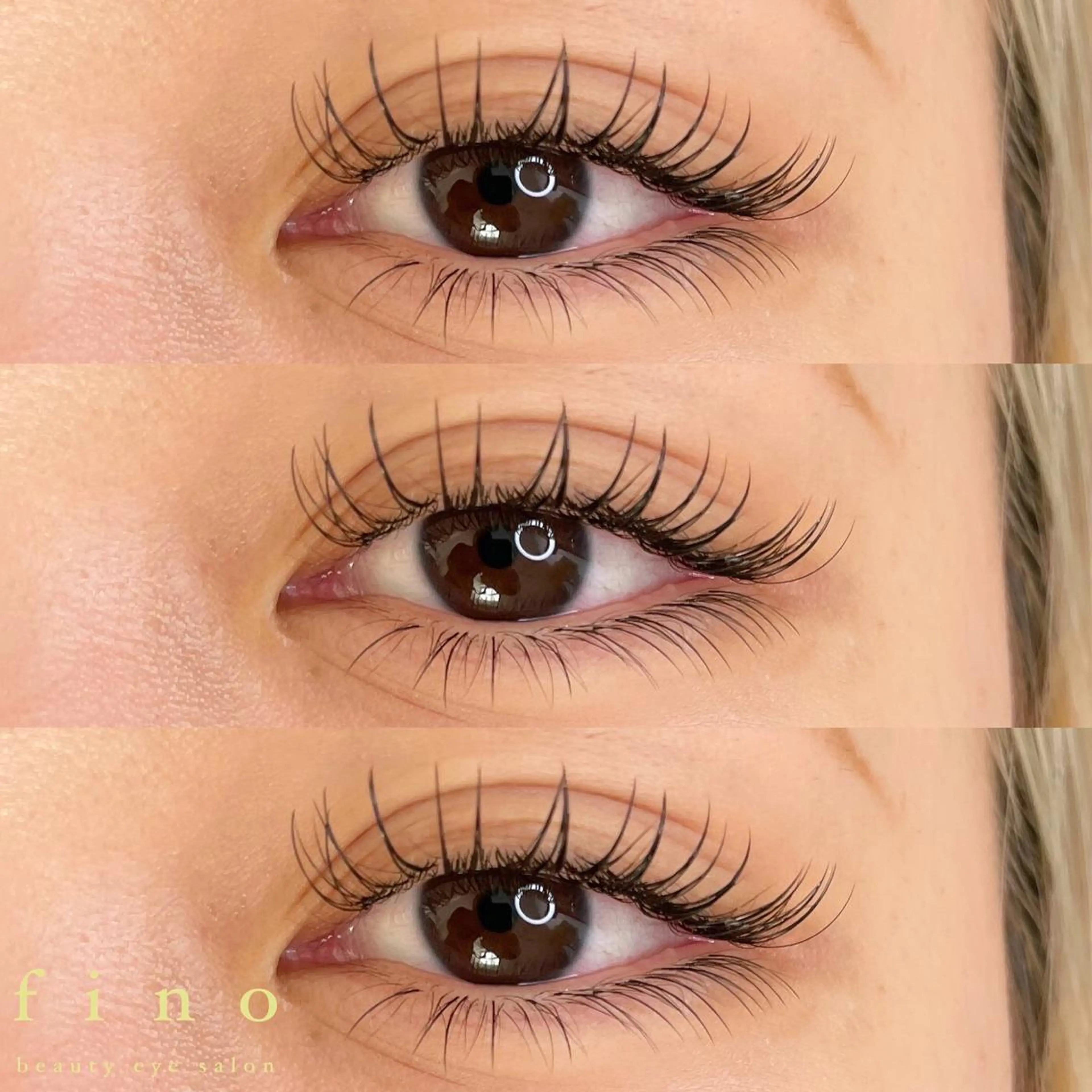 マツエク・マツパ 下まつげエクステ マツエク fino トータルビューティーのマツエク・マツパデザイン