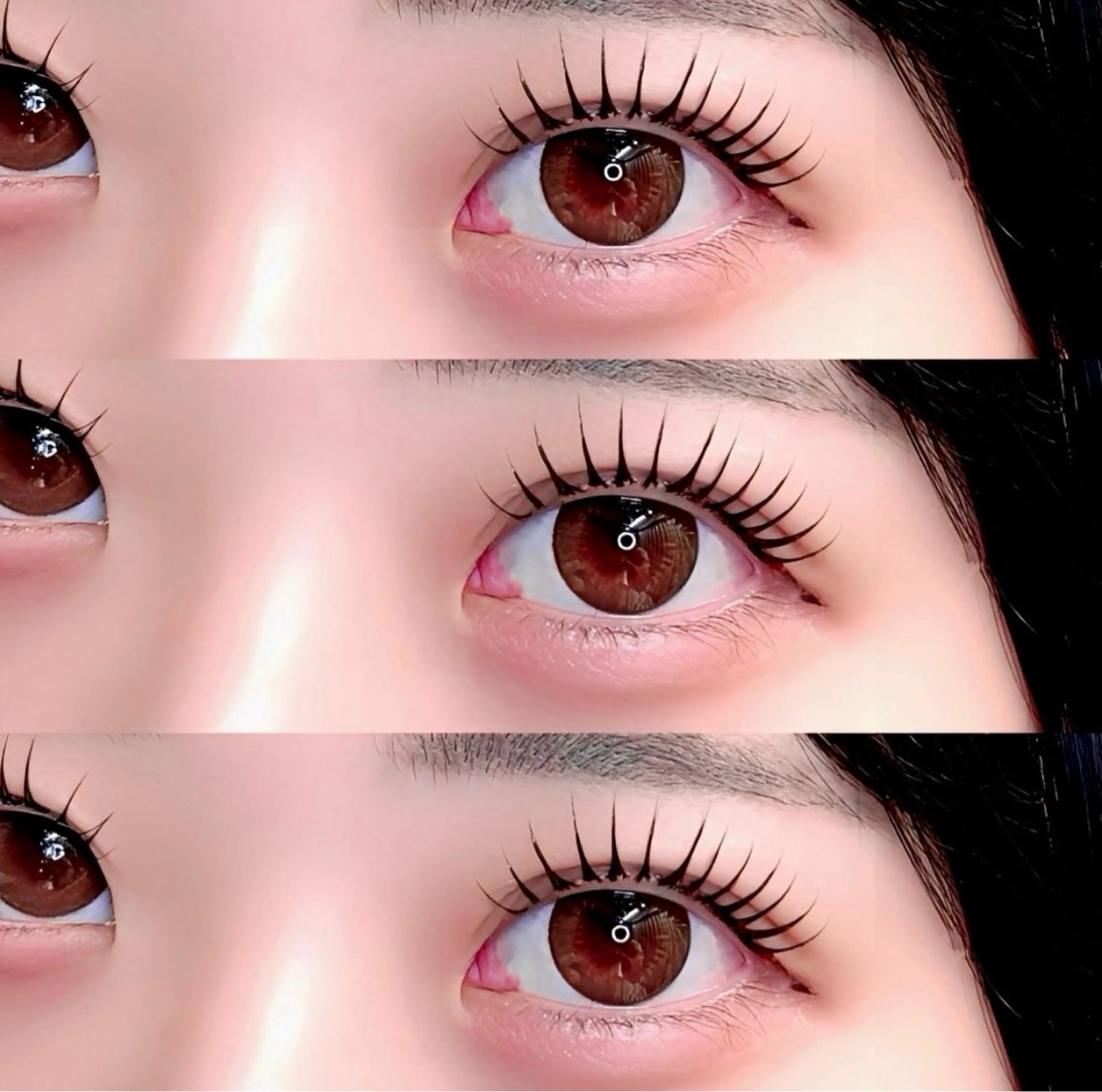 マツエク・マツパ マツパ NANAMI🖤 ‎のマツエク・マツパデザイン