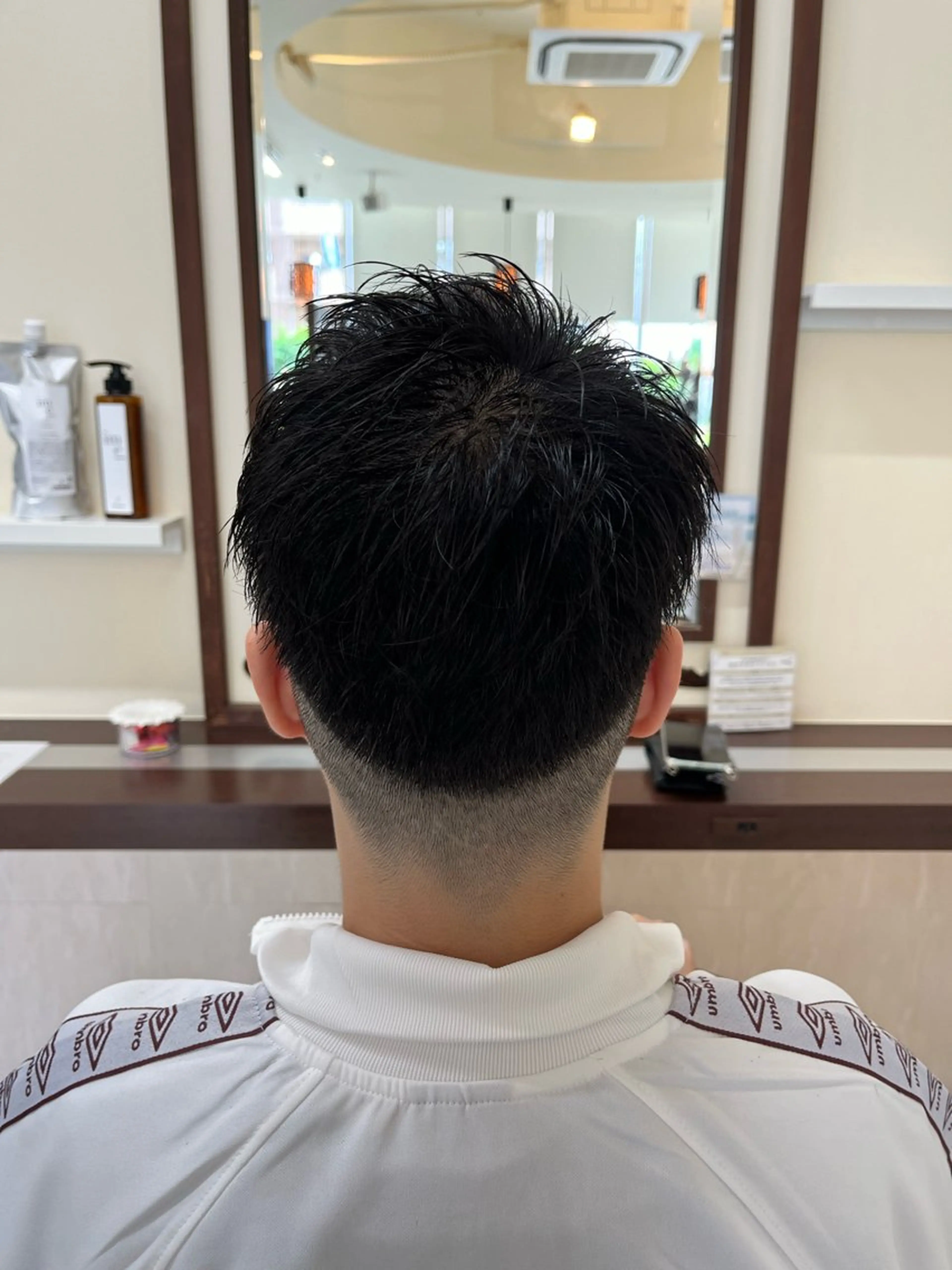 ショート メンズ フェードカット スキンフェード 🧊メンズ特化🧊 高木航希のヘアスタイル