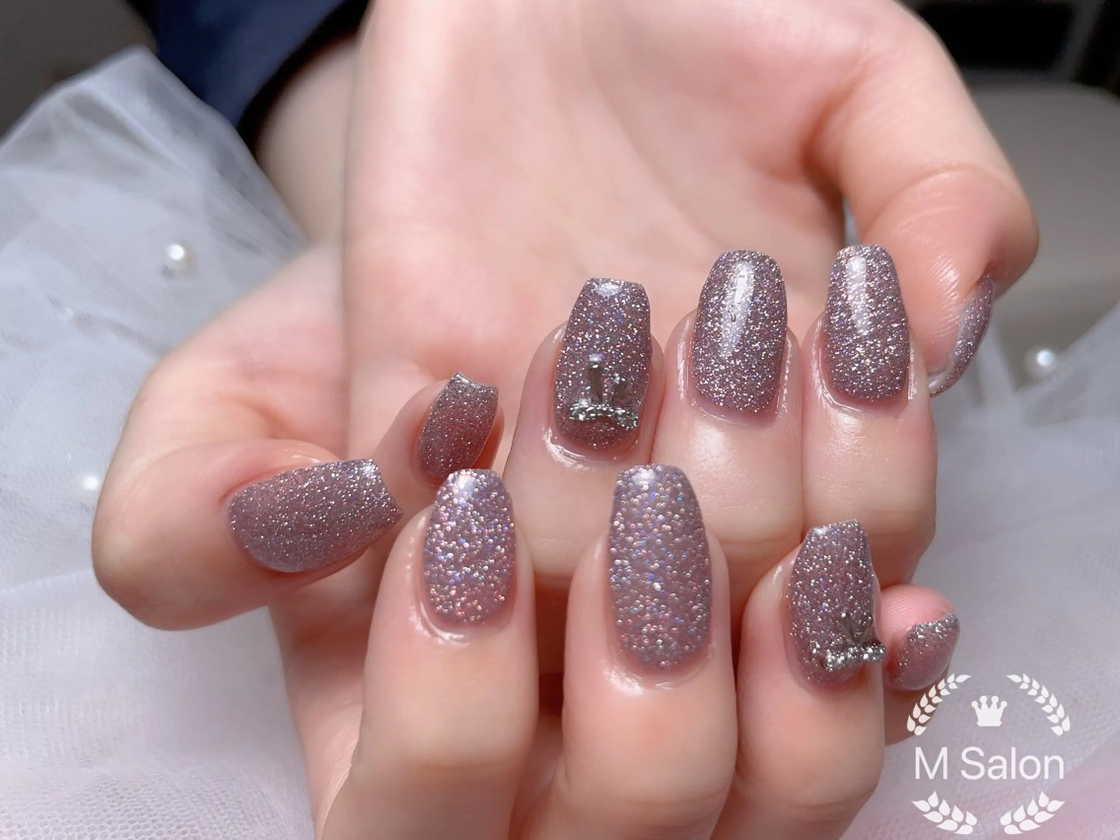 ネイル ニュアンスネイル オフィスネイル ワンカラーネイル ピンク ぷっくりネイル ハンドネイル Mnail _KKのネイルデザイン