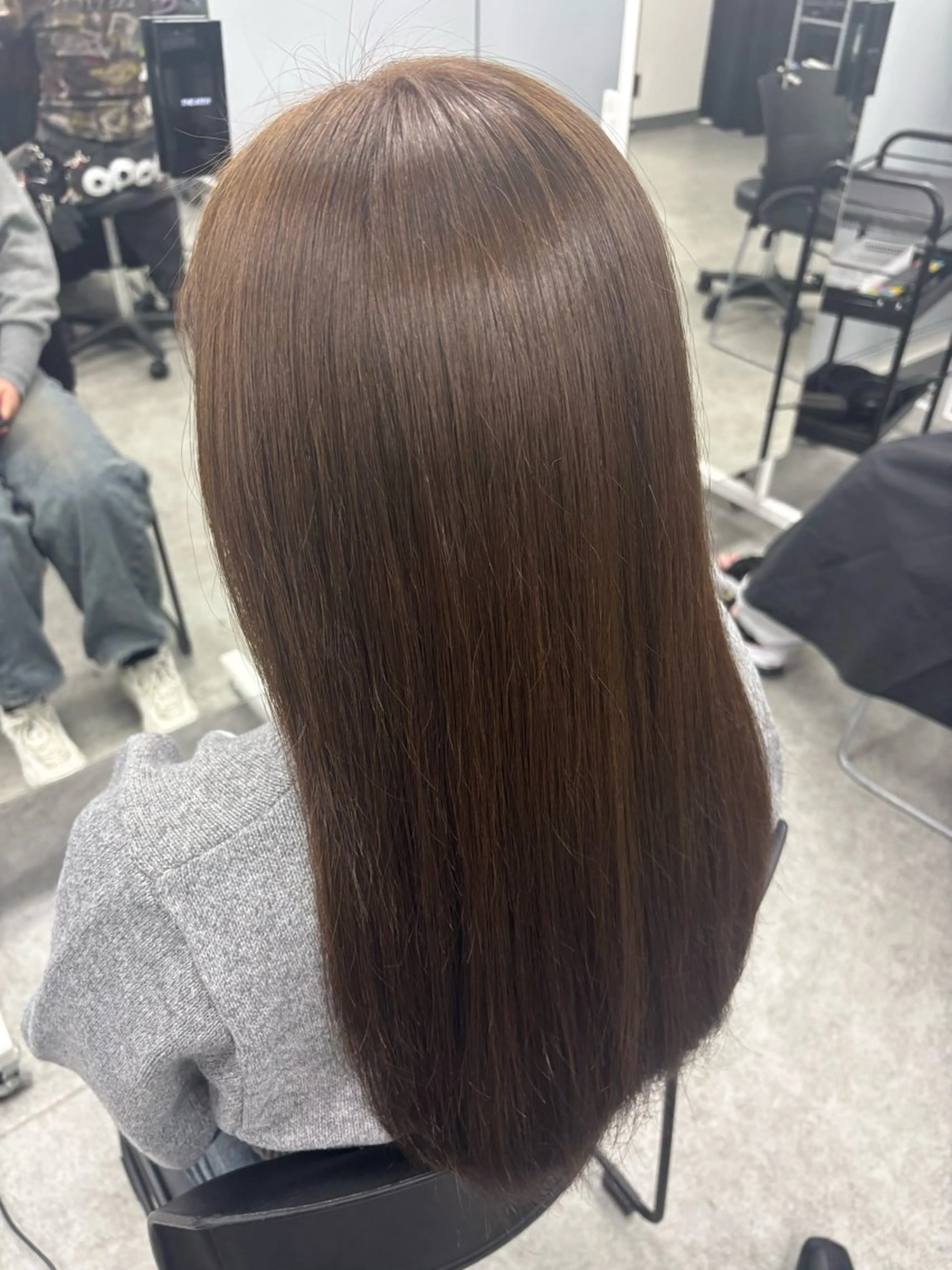 ロング カラー 韓国トレンドヘア🤍 Chima🤍のヘアスタイル