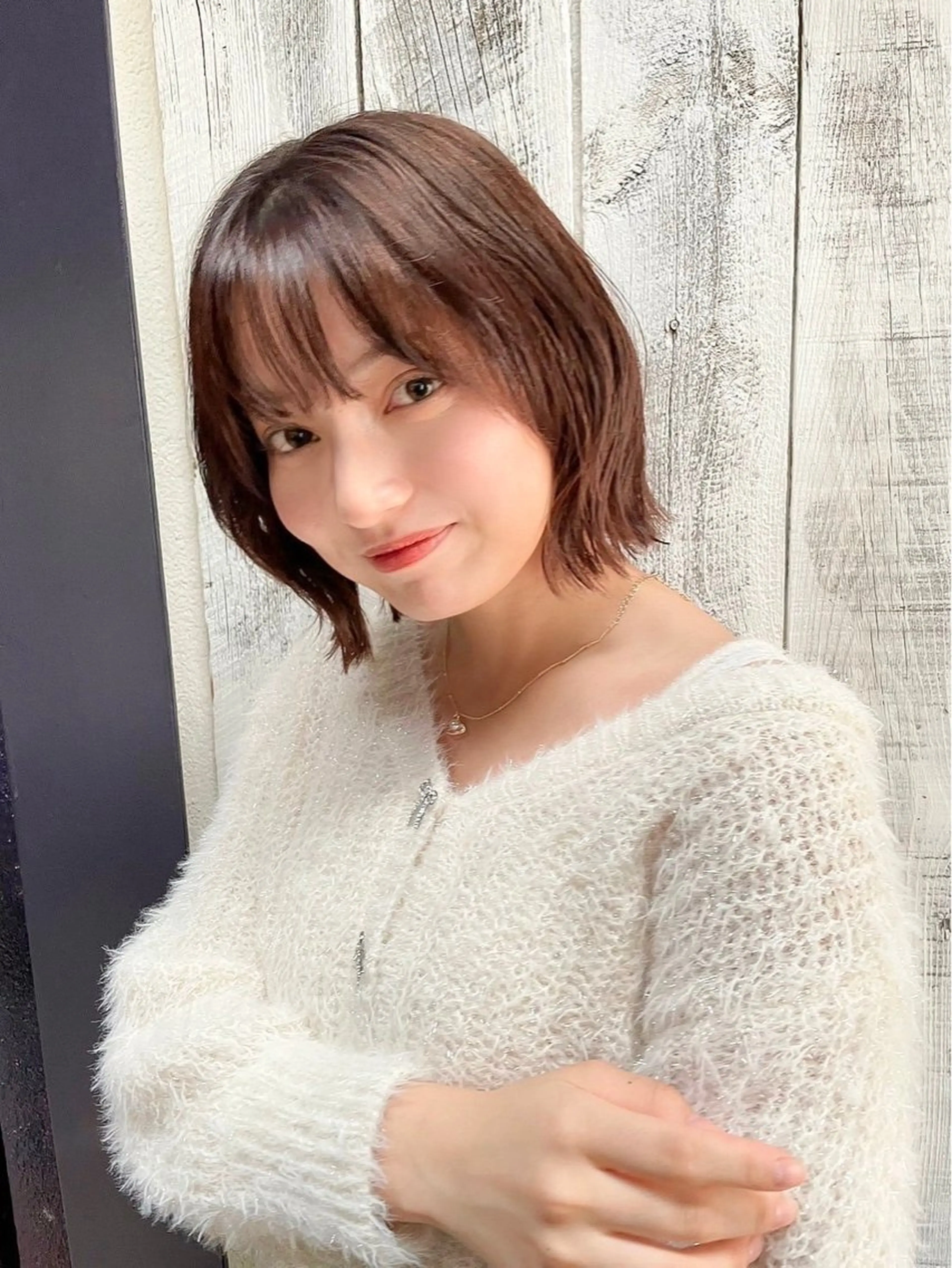 ミディアム 似合わせボブ🌟 艶髪特化💗村松優斗のヘアスタイル