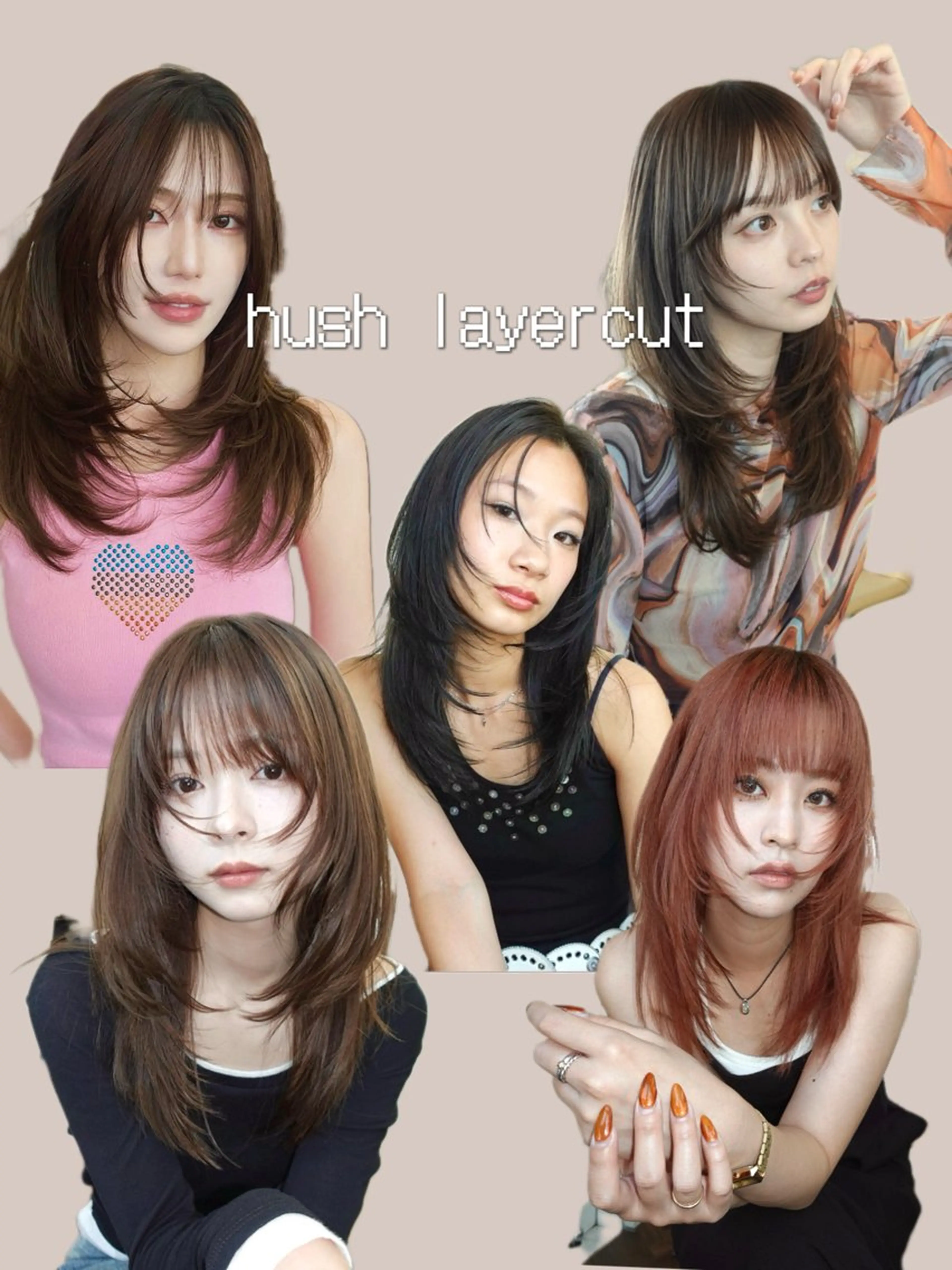 ミディアム カラー ベージュカラー 透明感カラー ダブルカラー オレンジ オレンジベージュ カット ヘアカラー トリートメント レイヤー専門家 ダブルカラー修のヘアスタイル