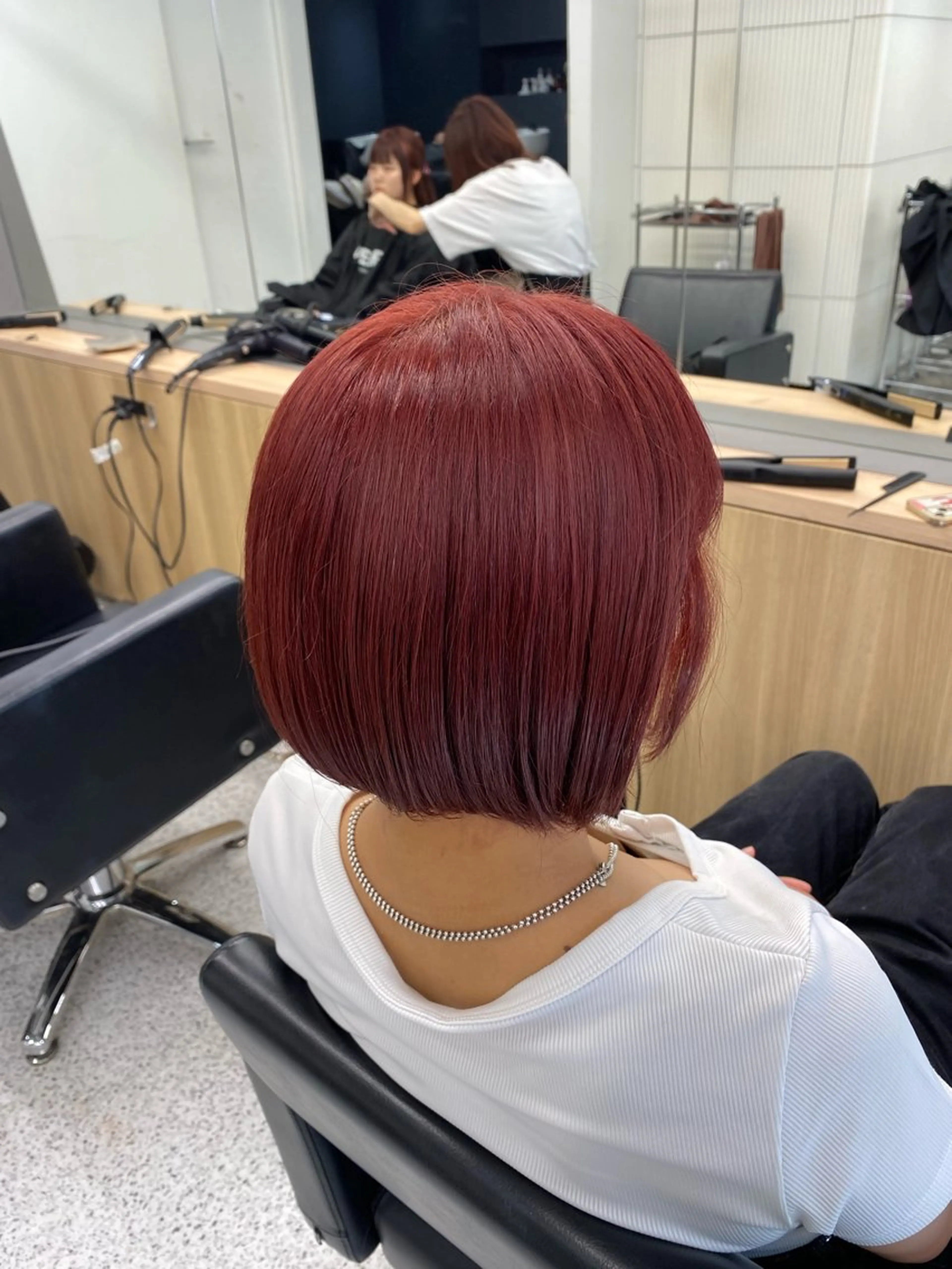 ショート カラー ベージュカラー ブロンド ダブルカラー ハイトーンカラー ピンクカラー PELEshibuya所属・カットモデル様無料 💎saaya💎のヘアスタイル