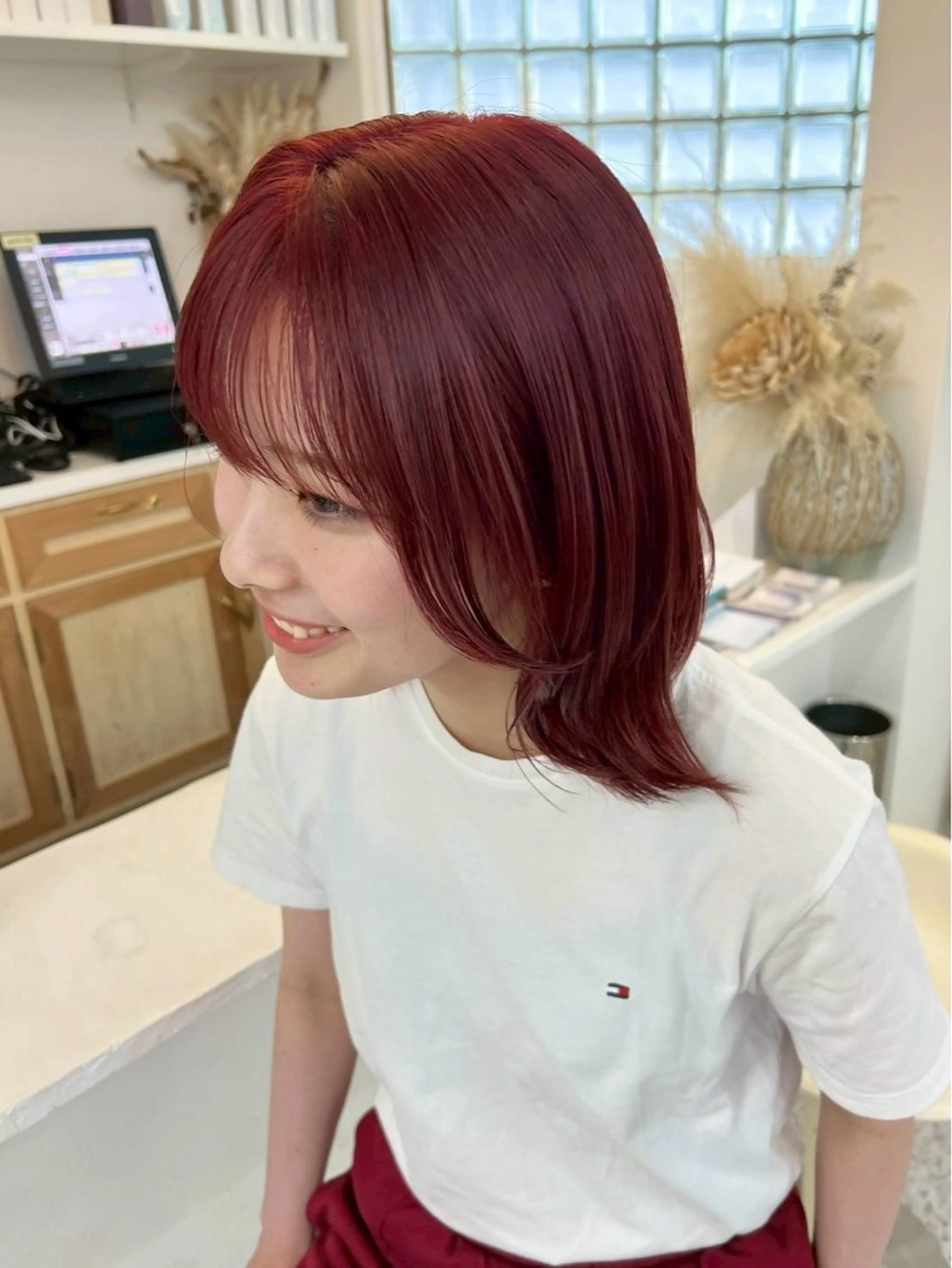 ミディアム カラー YUIMARL/ HIROTOのヘアスタイル