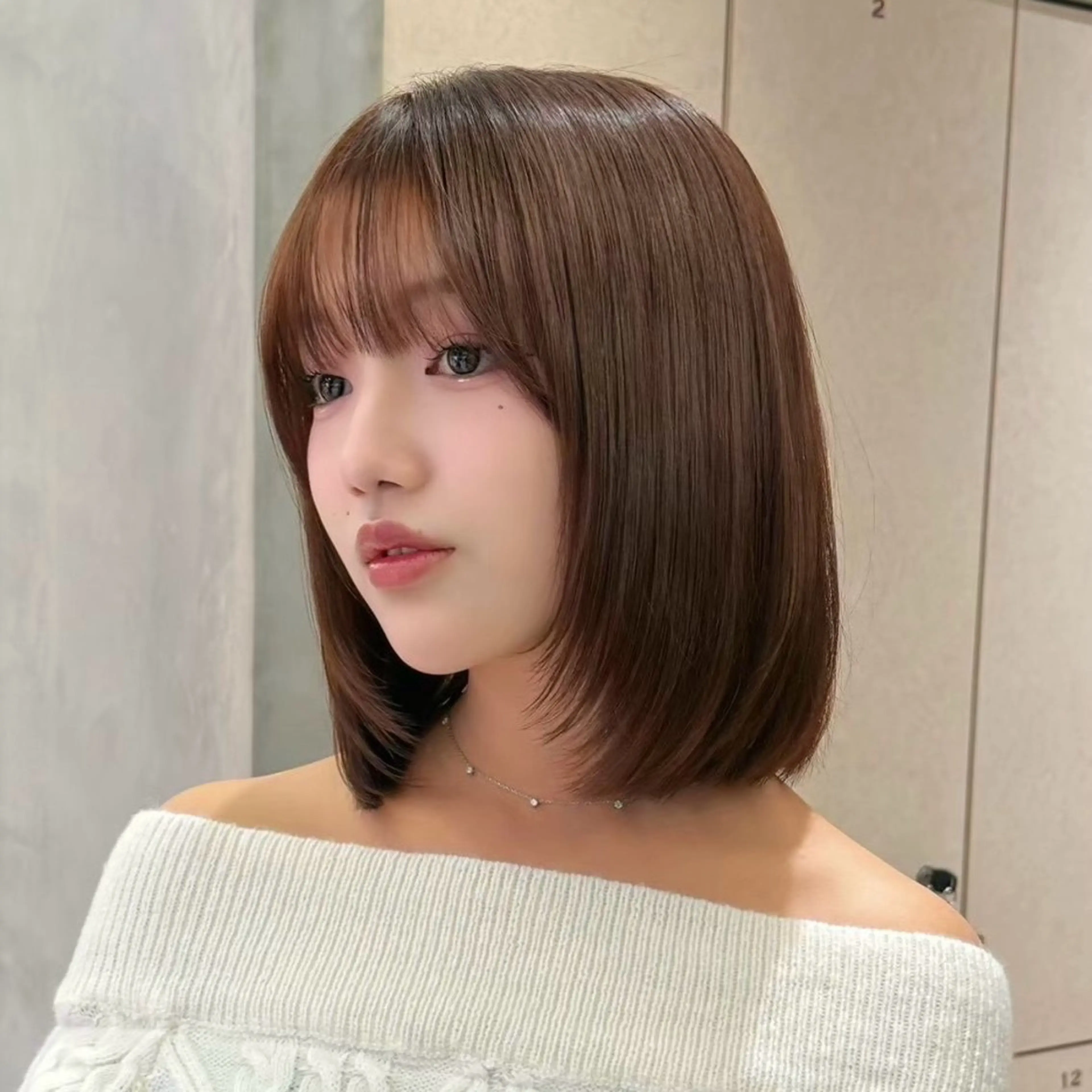 ショート ボブ／艶カラー ❣️マナミのヘアスタイル