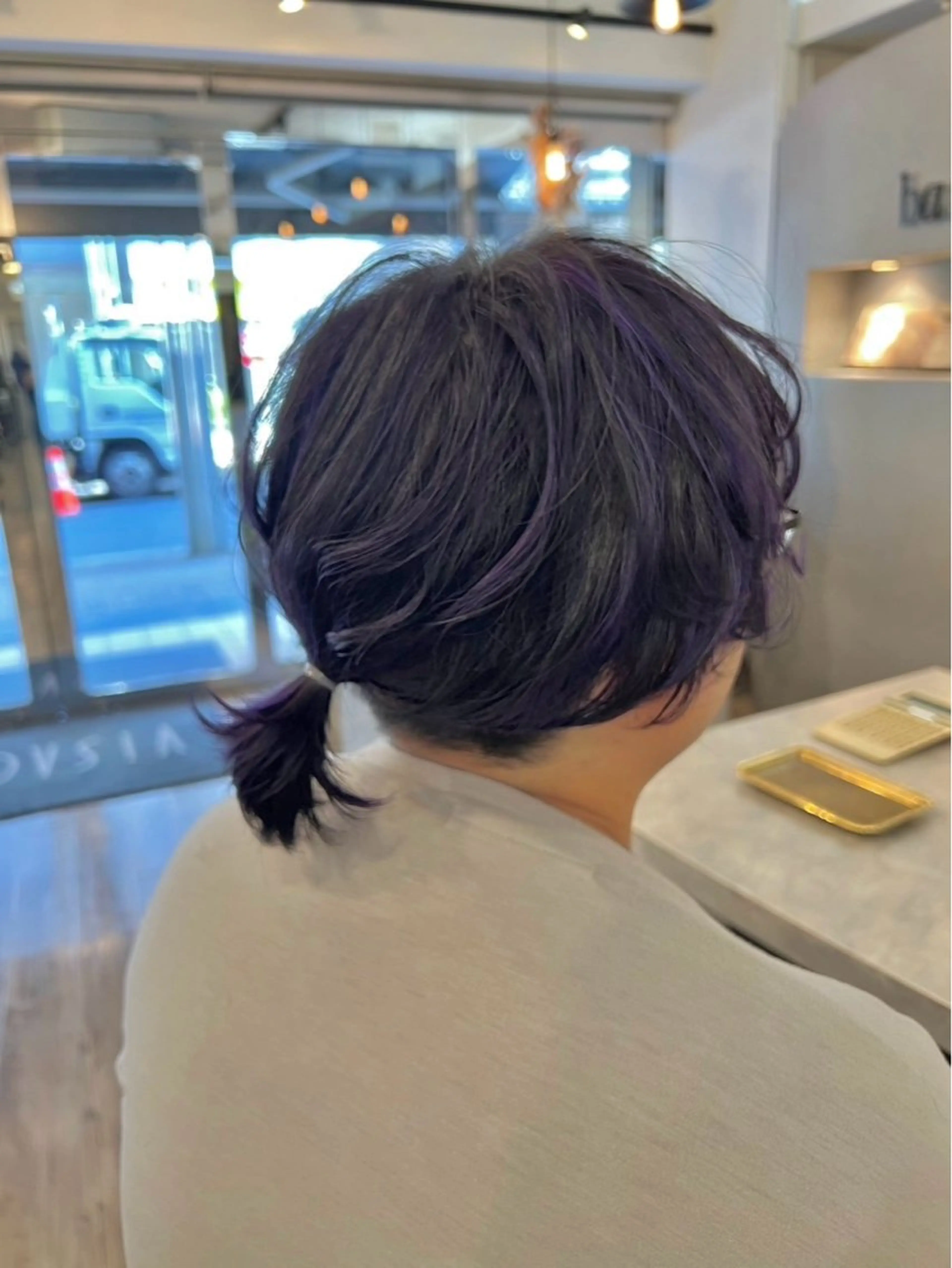 カラー メンズ メンズハイライト メンズメッシュ ハイライトカラー メッシュ カット ヘアカラー トリートメント いぐちしょうた🫧 VISAGEbaskのヘアスタイル