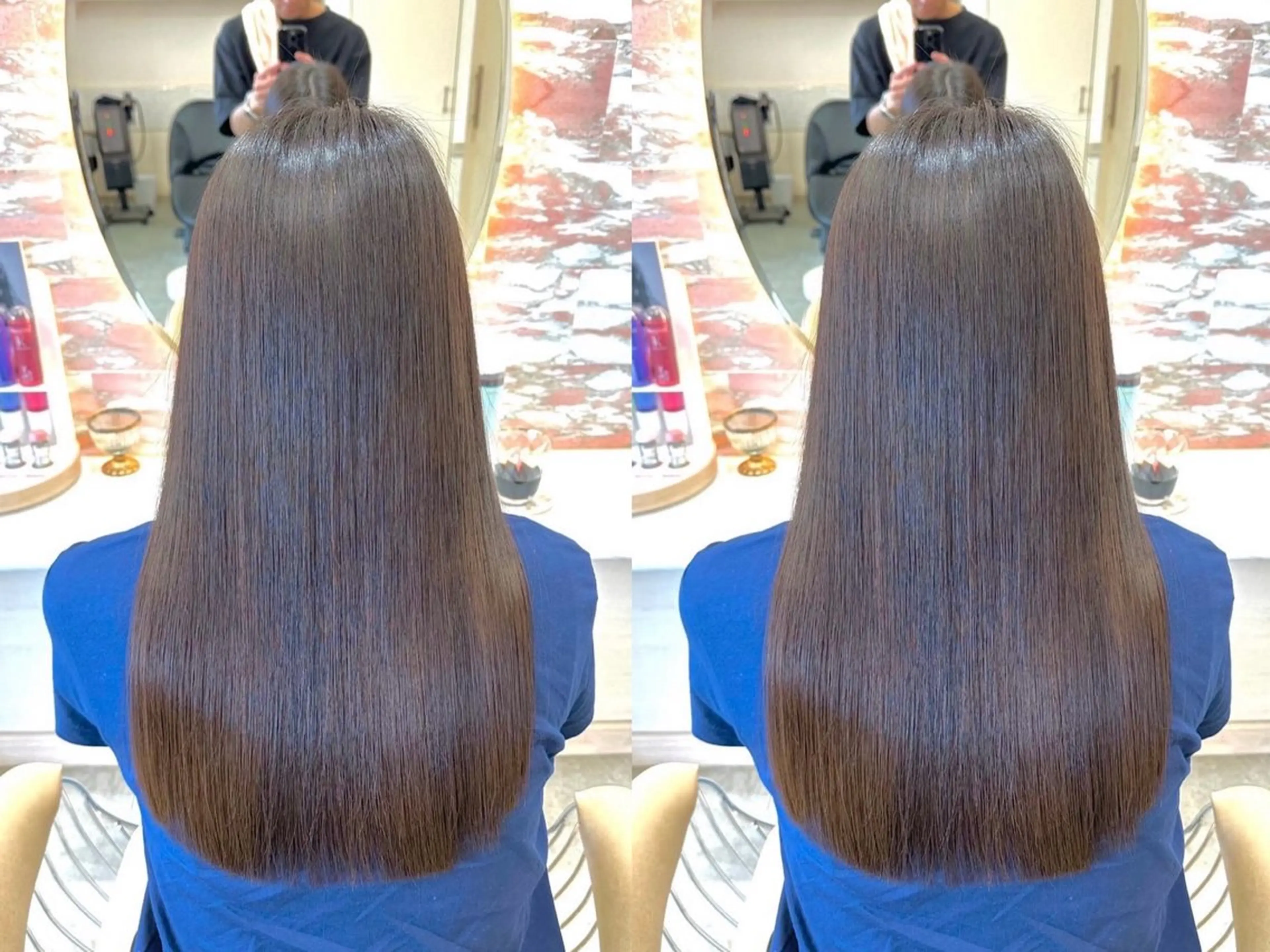 縮毛矯正 トリートメント 韓国ヘア/ 透明感カラー/松沢のヘアスタイル