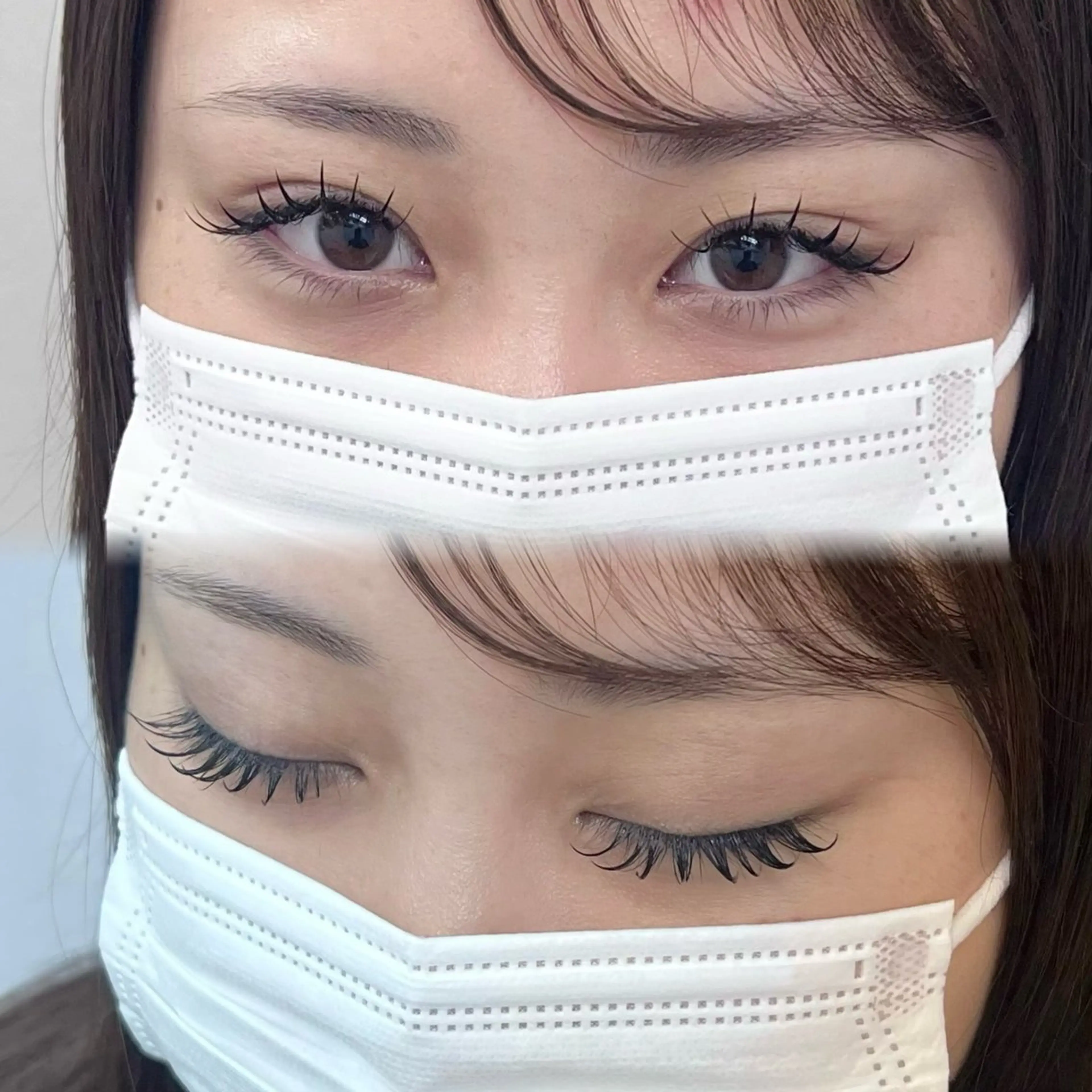 マツエク・マツパ 束感まつ毛 フラットラッシュ Eyequeen 安のマツエク・マツパデザイン