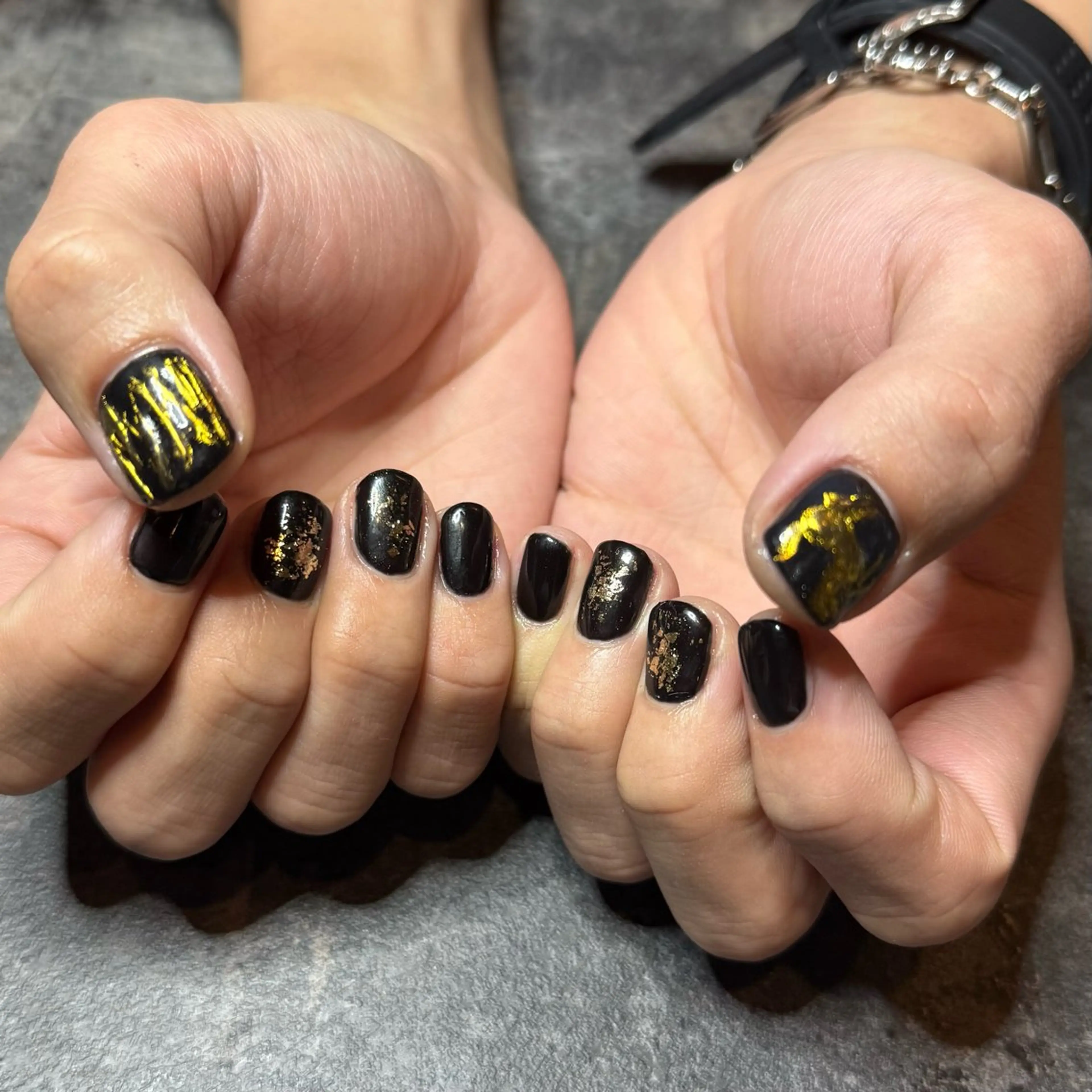 メンズ ネイル メンズガーデン yuriのネイルデザイン