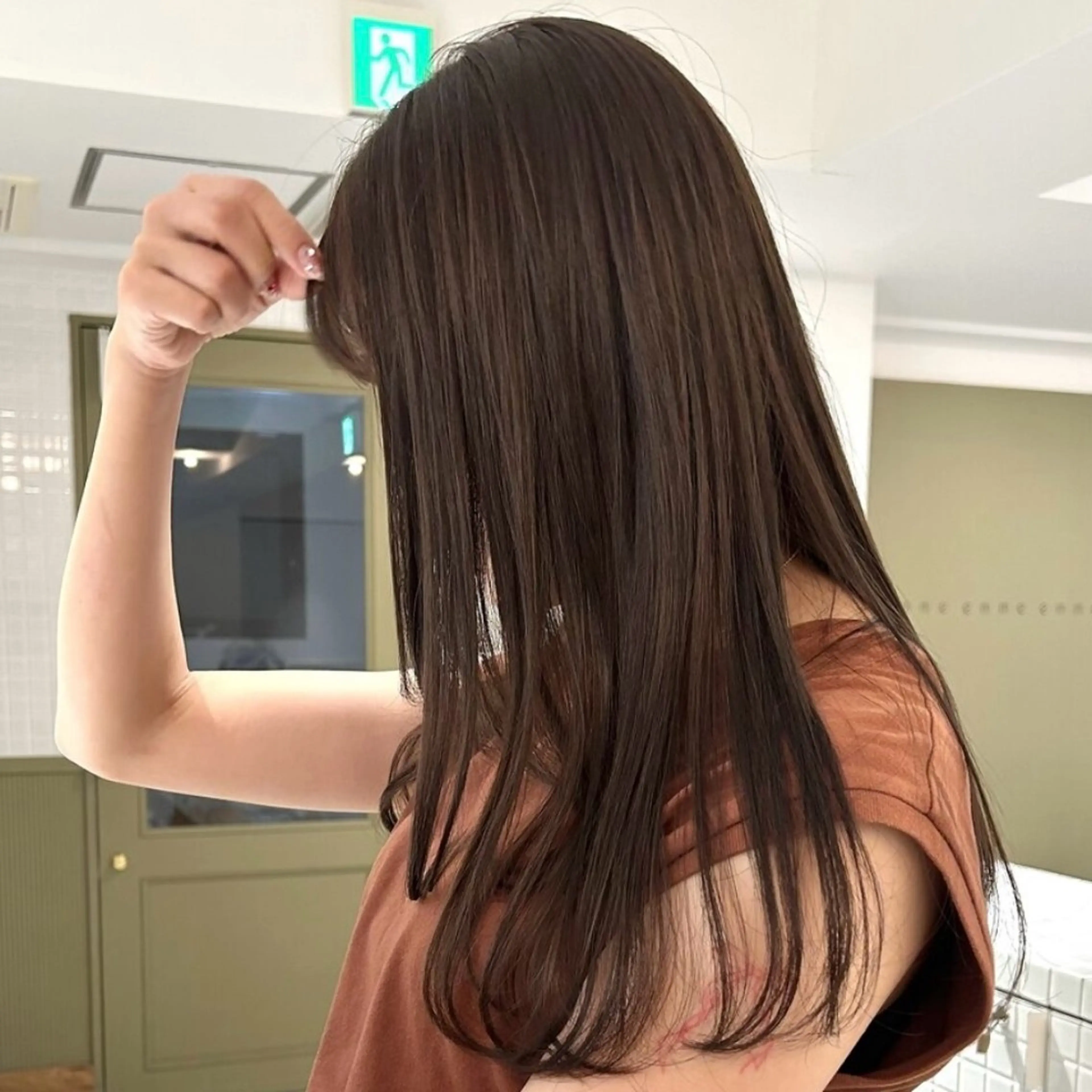 ロング カラー ヘアカラー ☕️NOA / レイヤーカット🍮のヘアスタイル