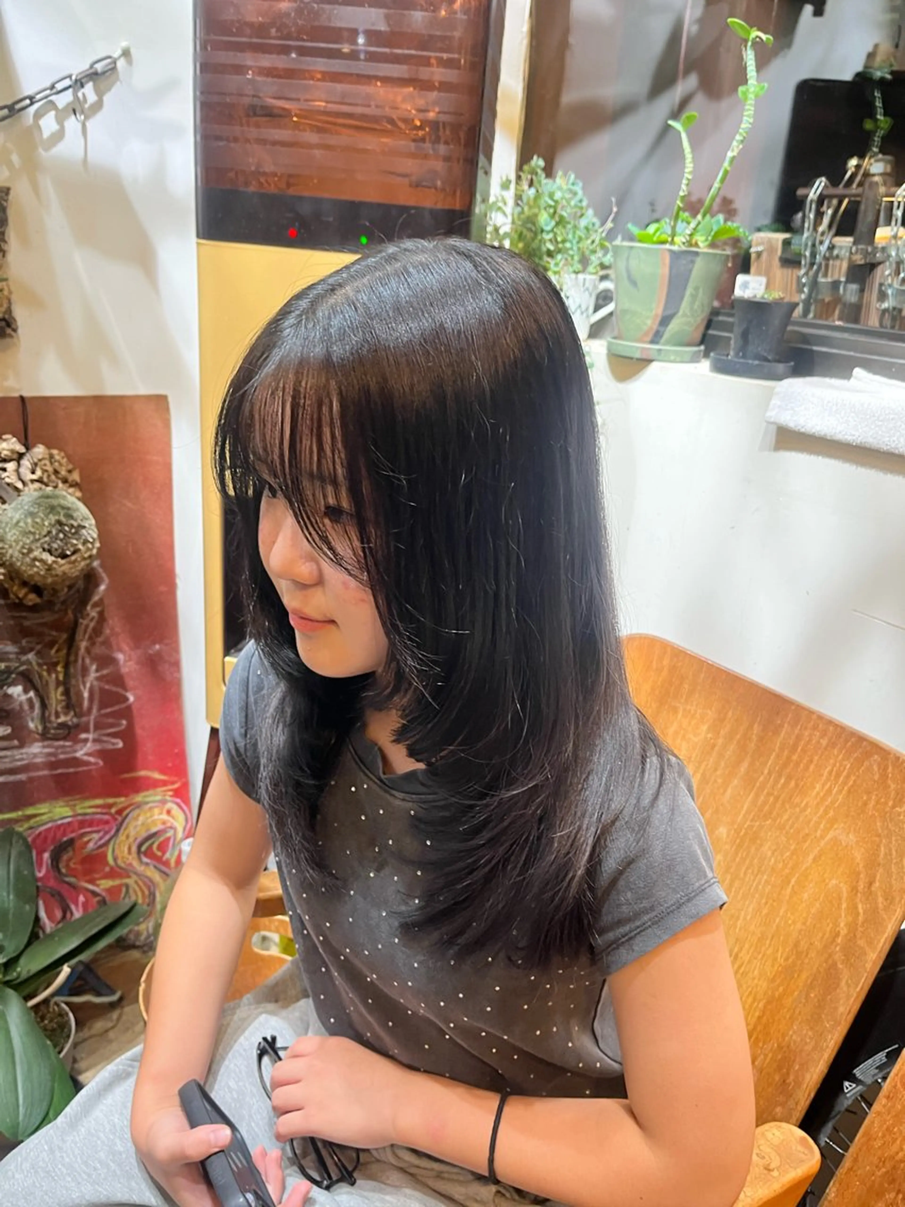 カラー カット ヘアカラー 松原 樹里のヘアスタイル