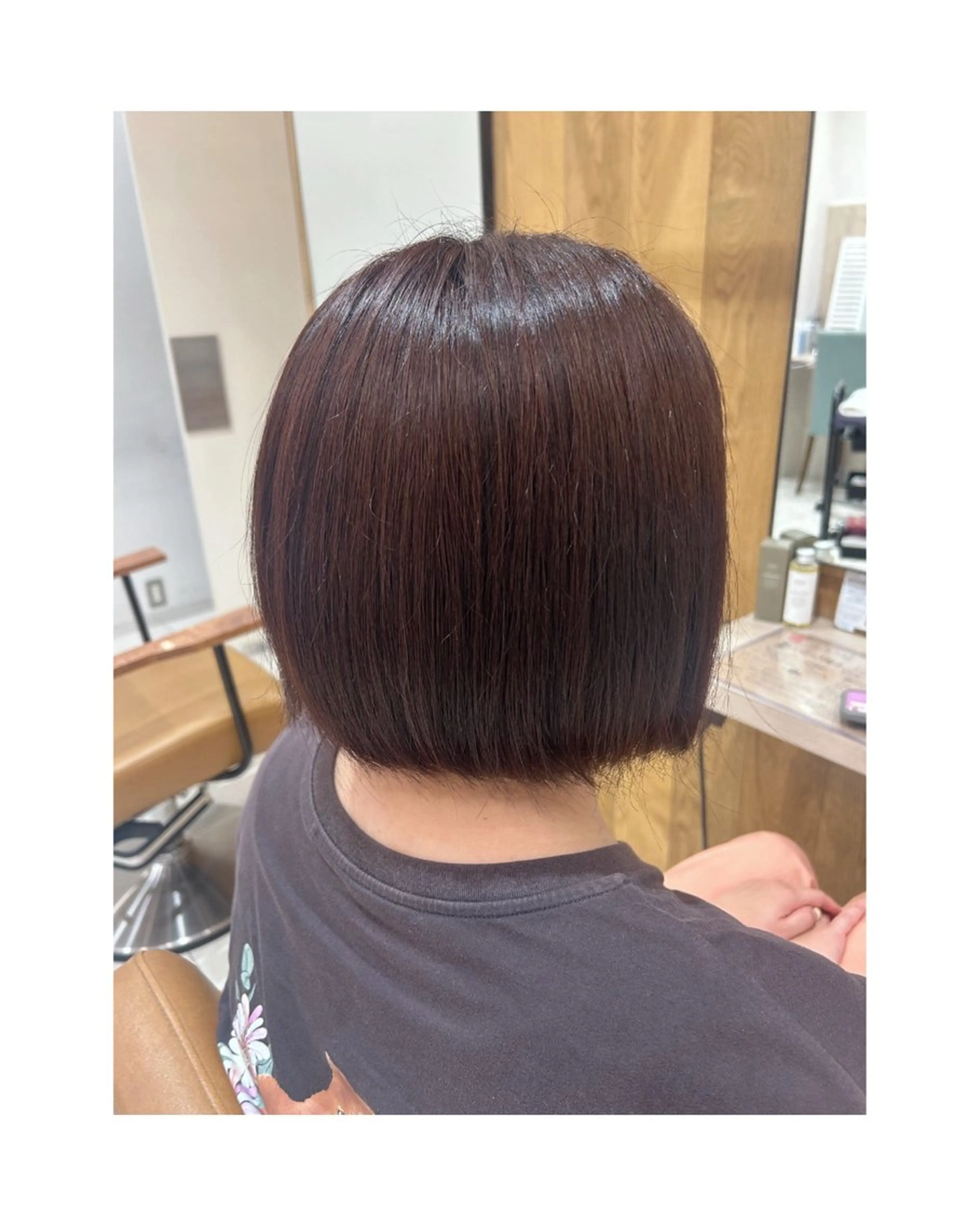 【根元だけ綺麗にメンテナンス】リタッチカラー🦋白髪染め🆗ロング料金無し❌の写真