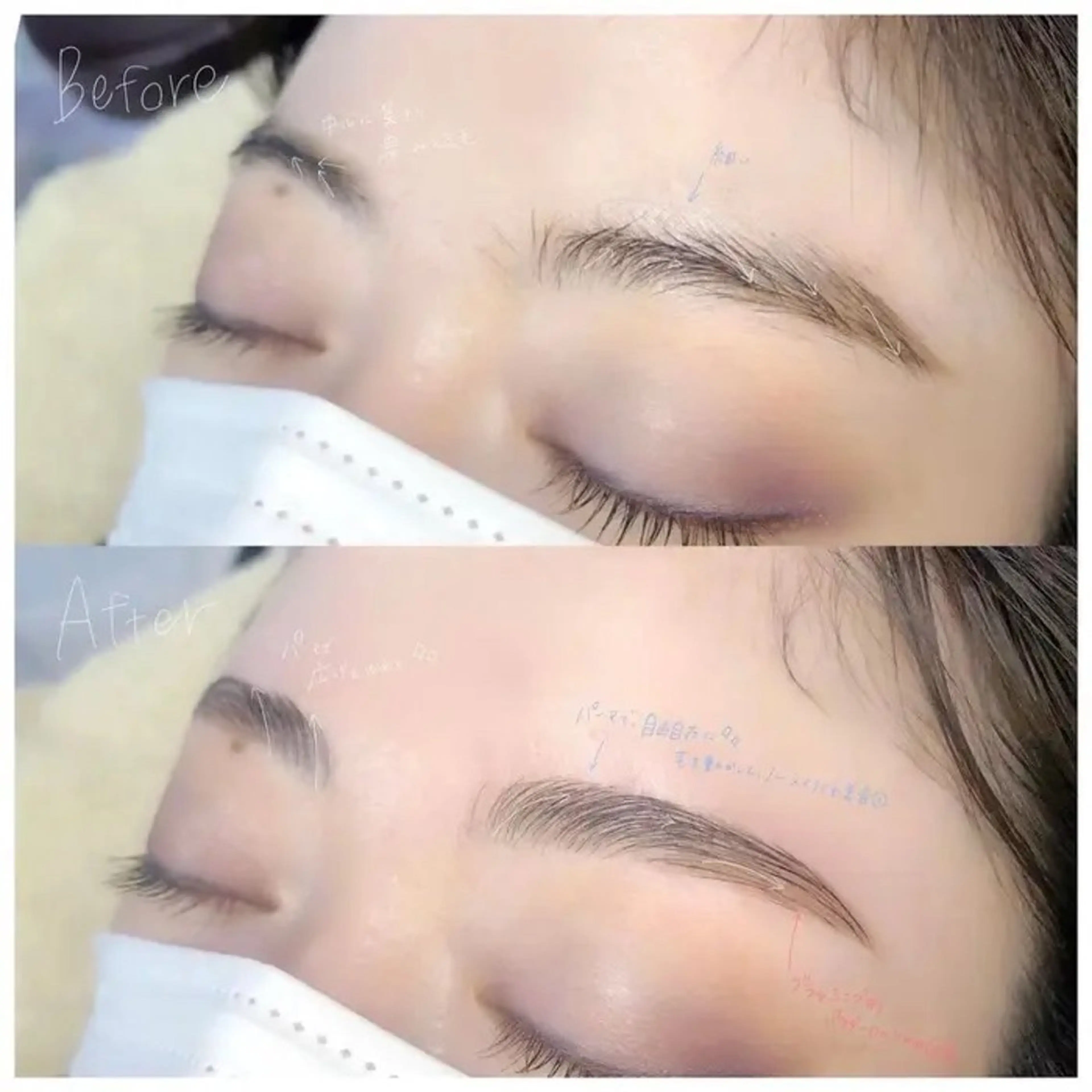 アイブロウ 🌼ロレインブロウ 茂谷🌼のマツエク・マツパデザイン