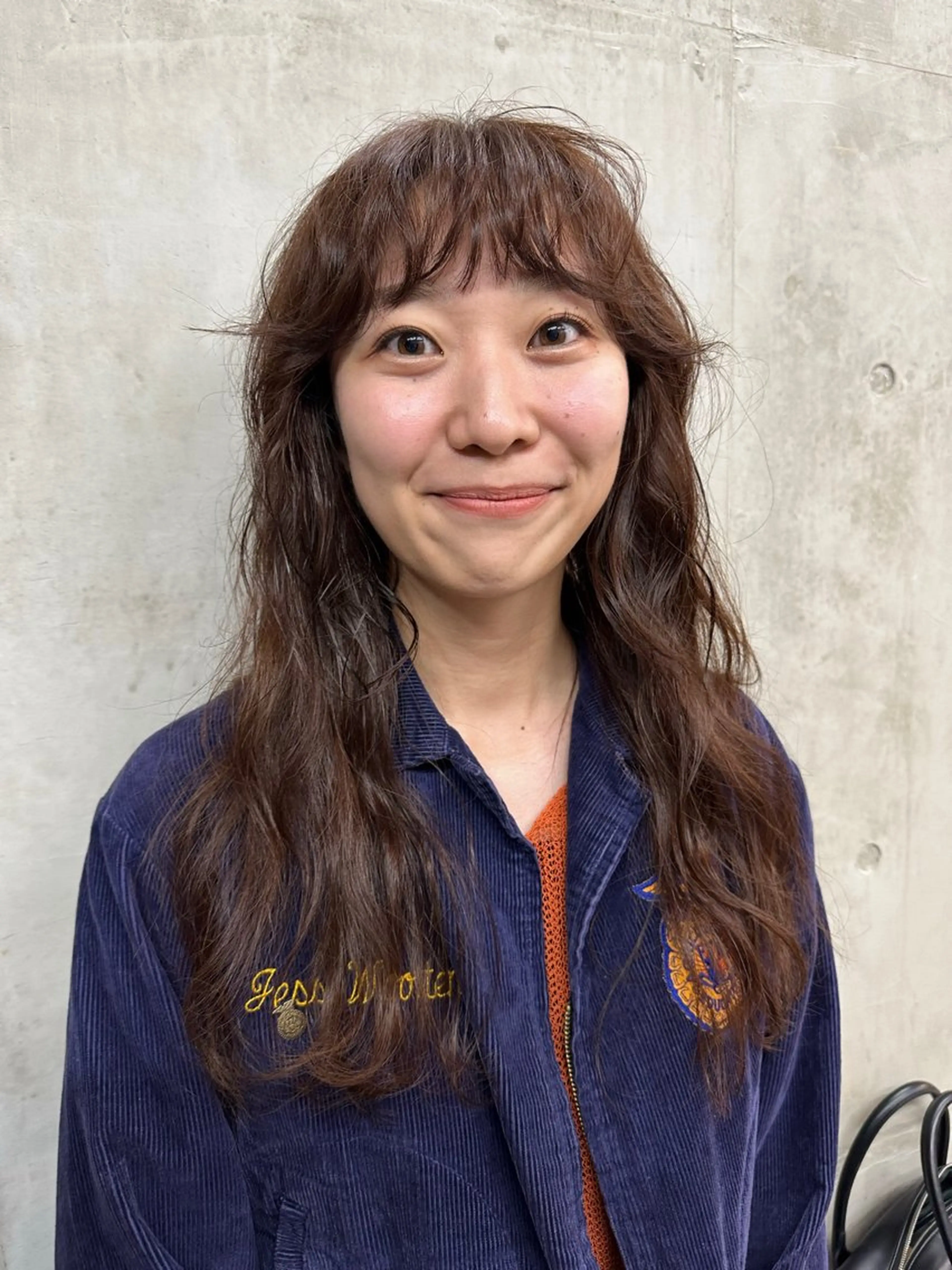 ロング パーマ SALTWATER AYARIのヘアスタイル