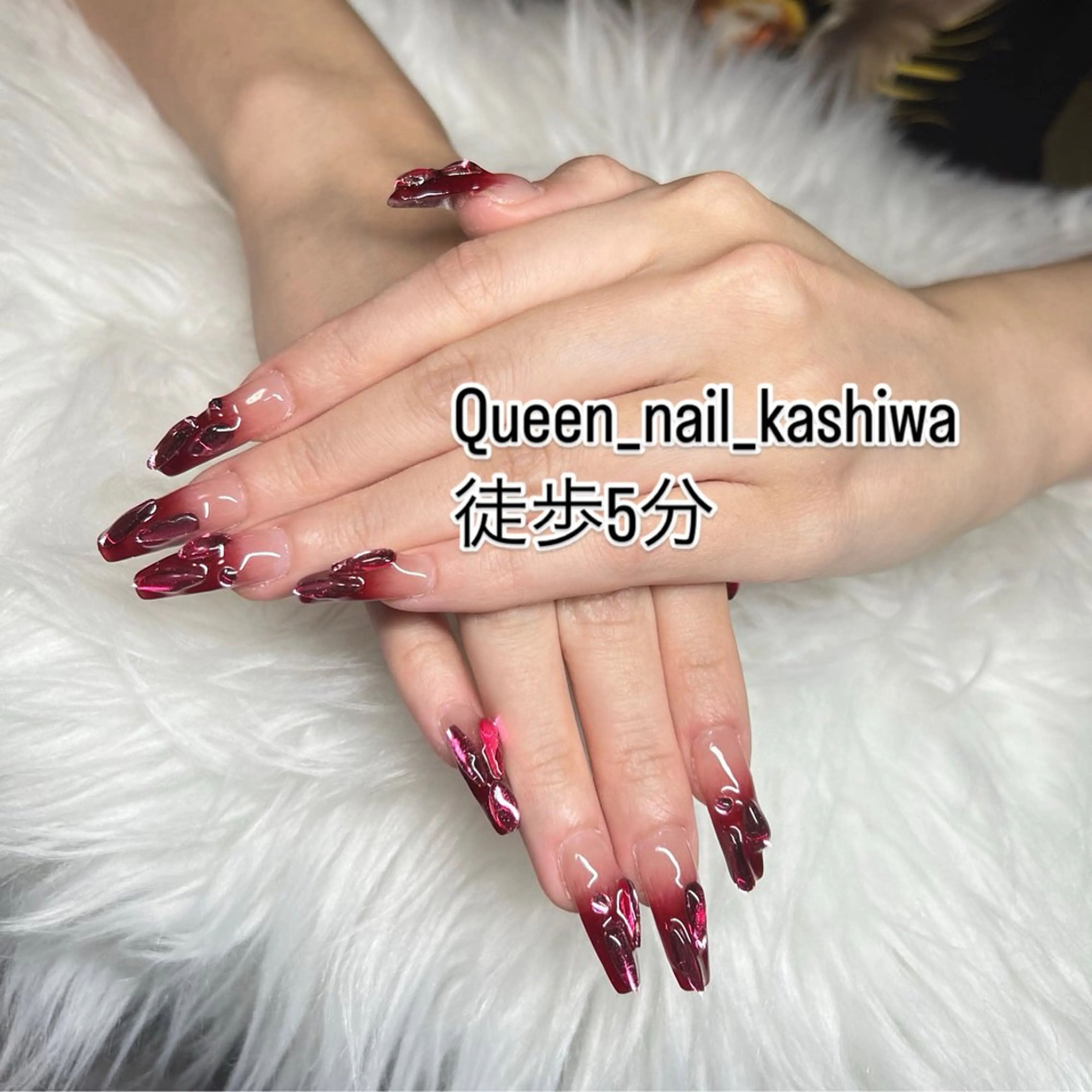 ネイル Queen Nail 柏店　クイーンネイルのネイルデザイン