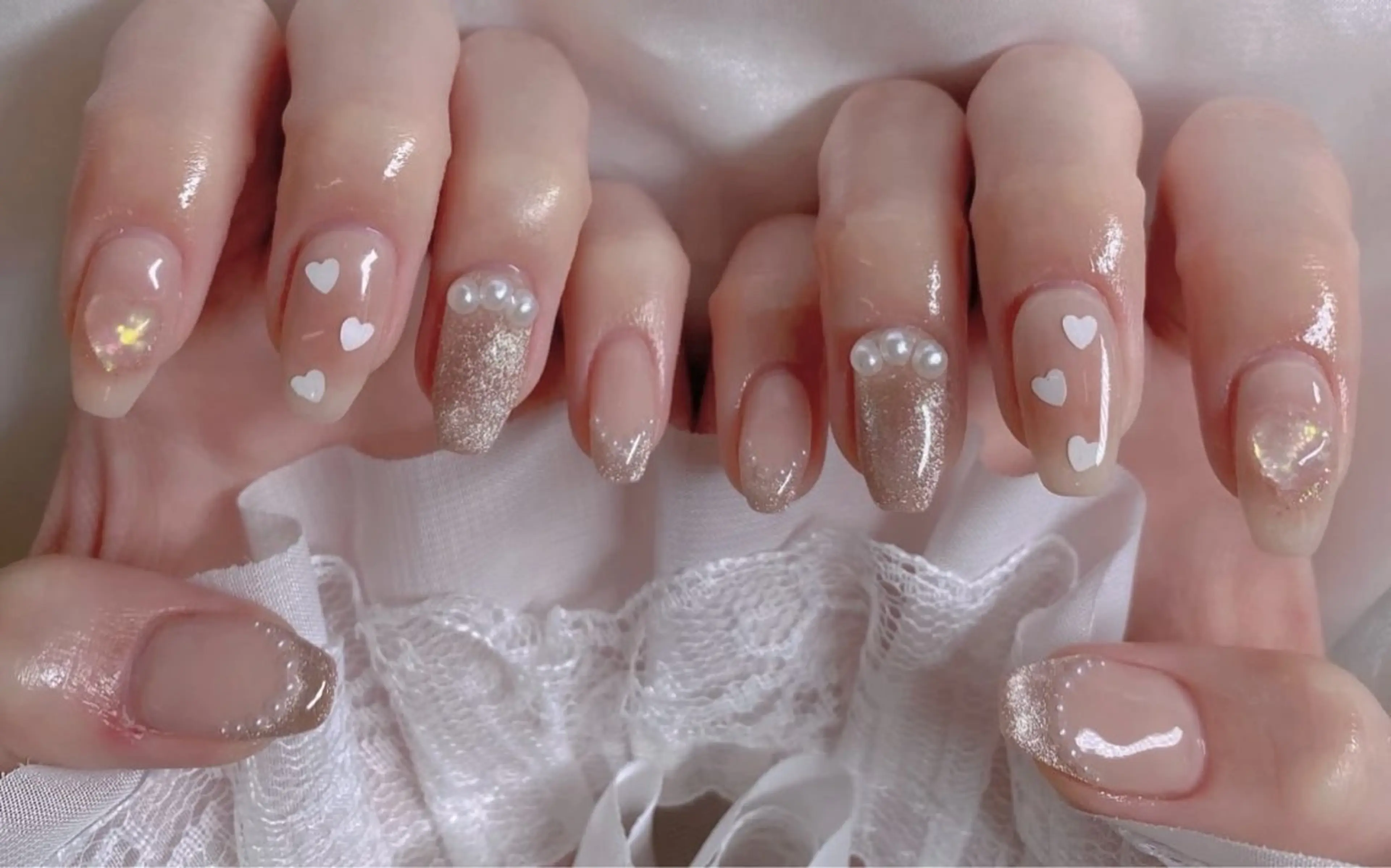 ネイル ハンドネイル ハンドケア (∩_∩)ミモネイル /eyelashのマツエク・マツパデザイン