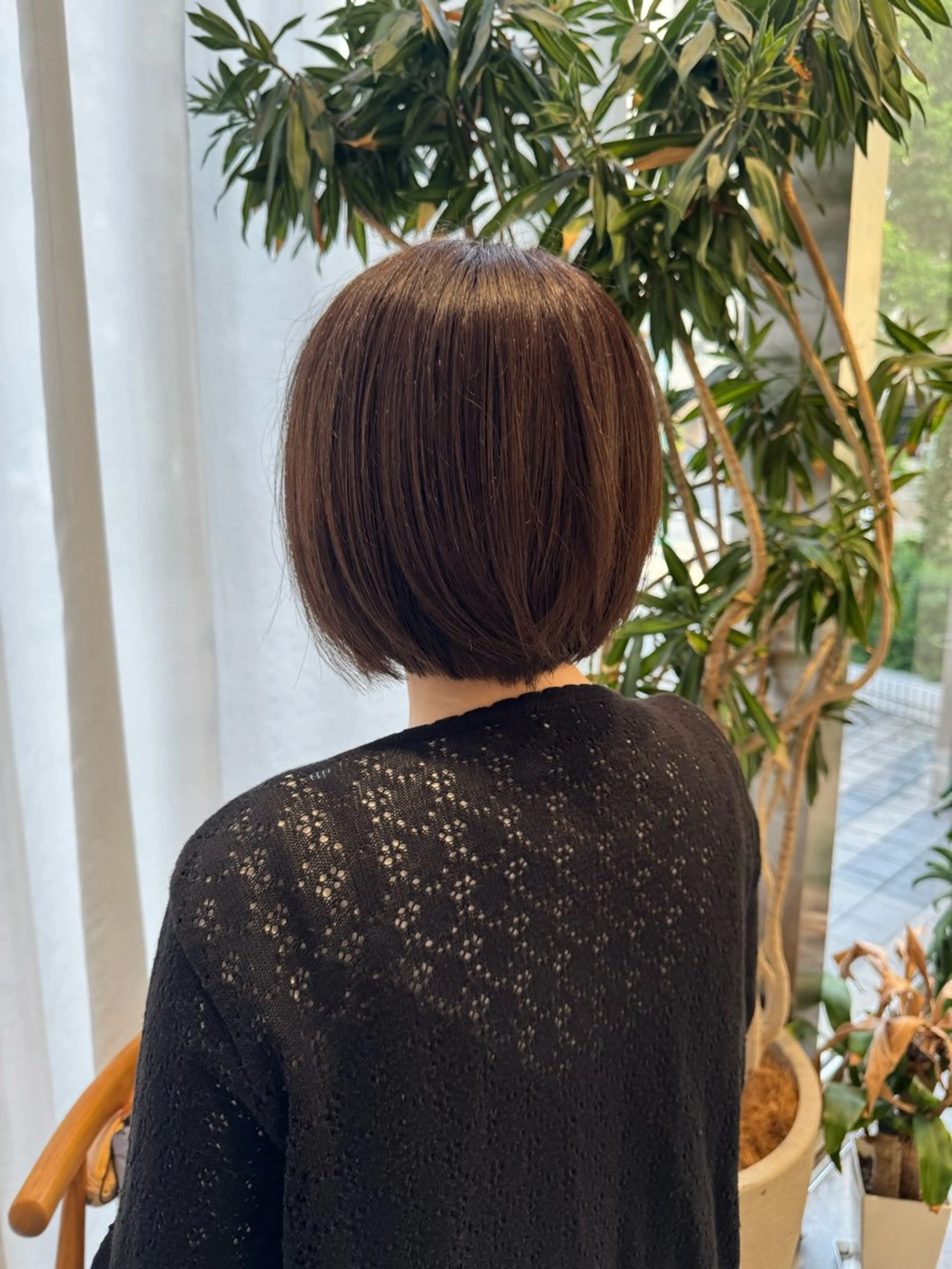 ショート カラー みずき🔥 艶カラーのヘアスタイル