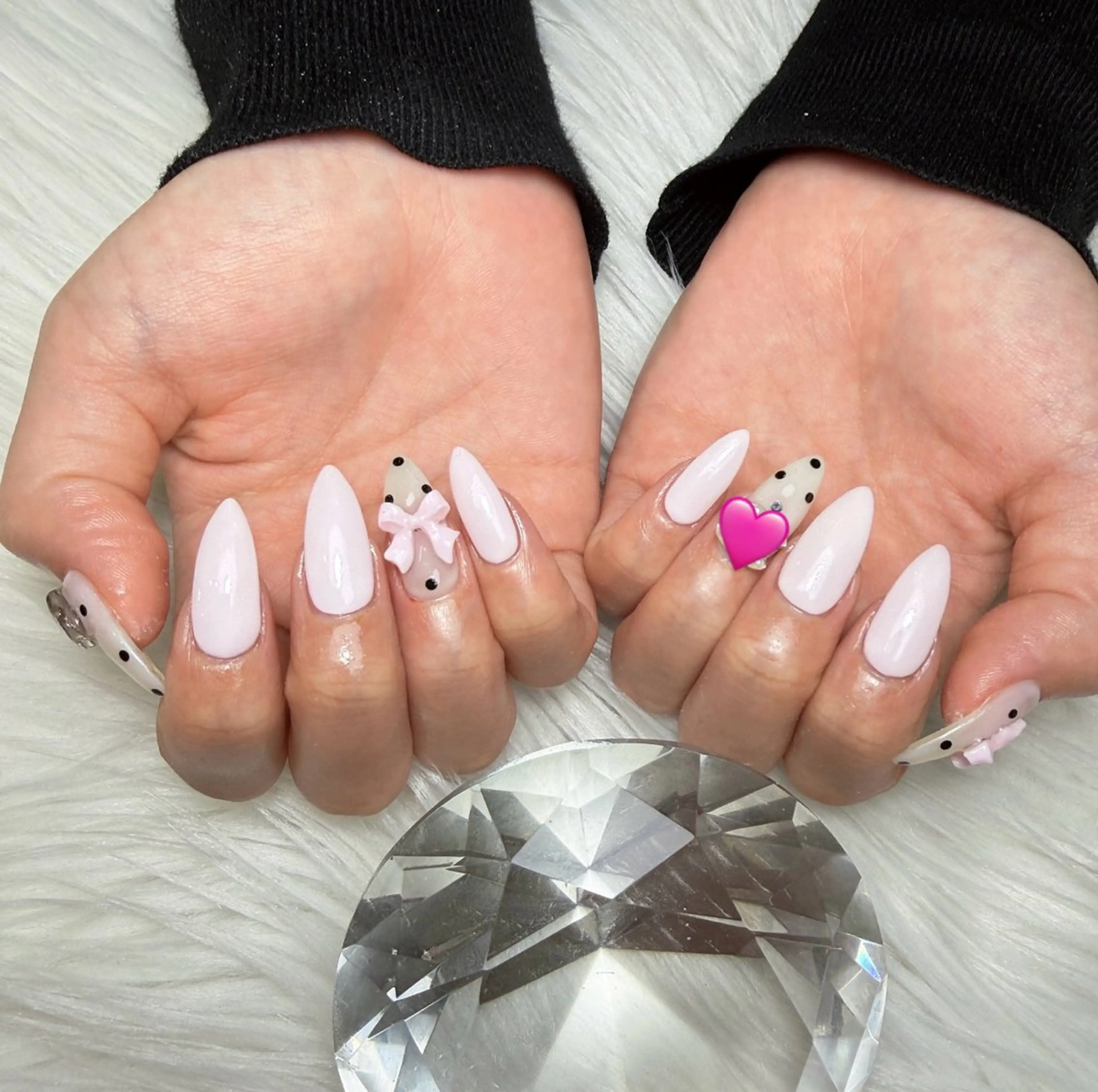 ネイル ピンク lifra Hinaのネイルデザイン