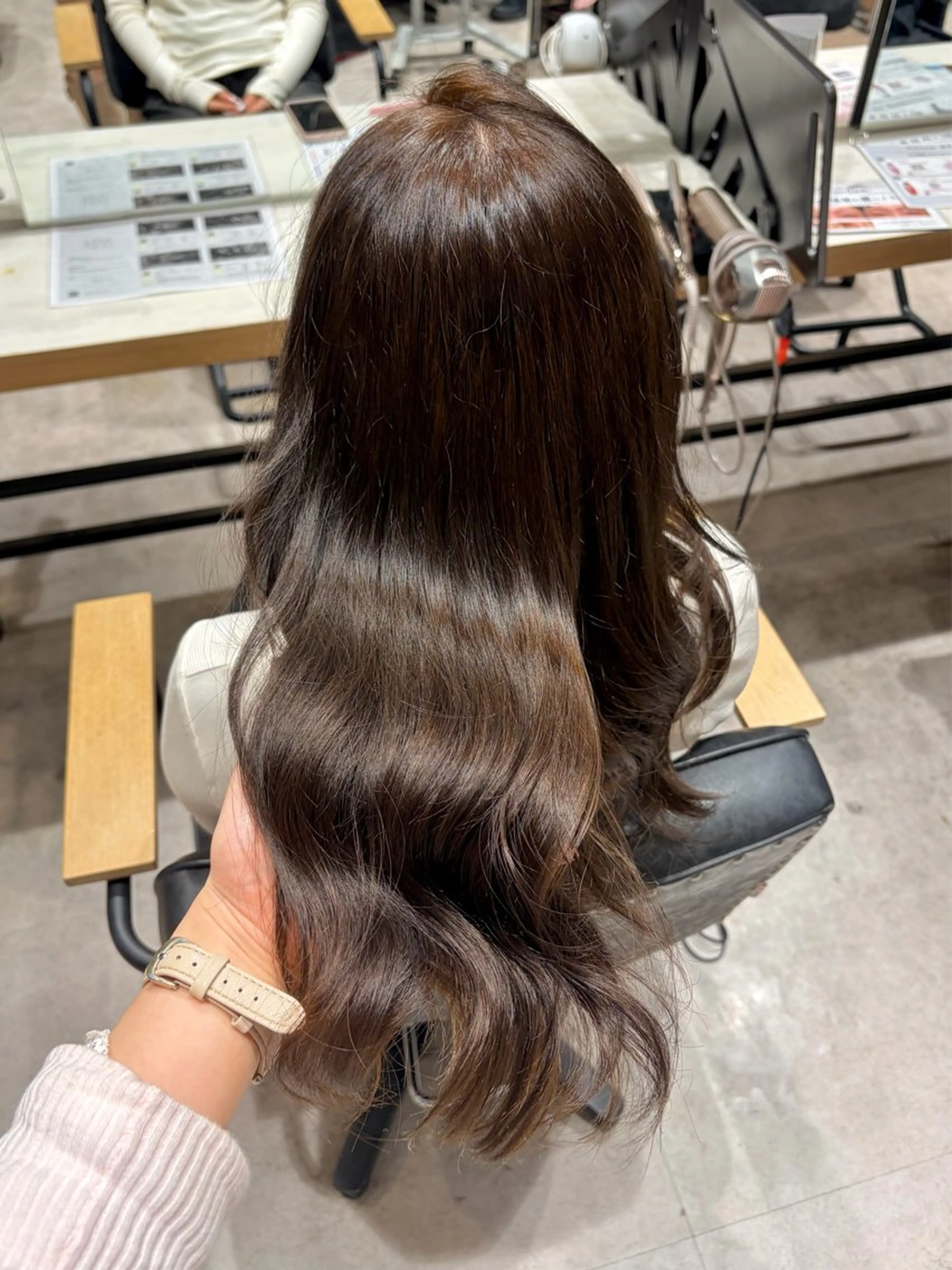 ロング カラー カット ヘアカラー レイヤー/nail COCOROのヘアスタイル